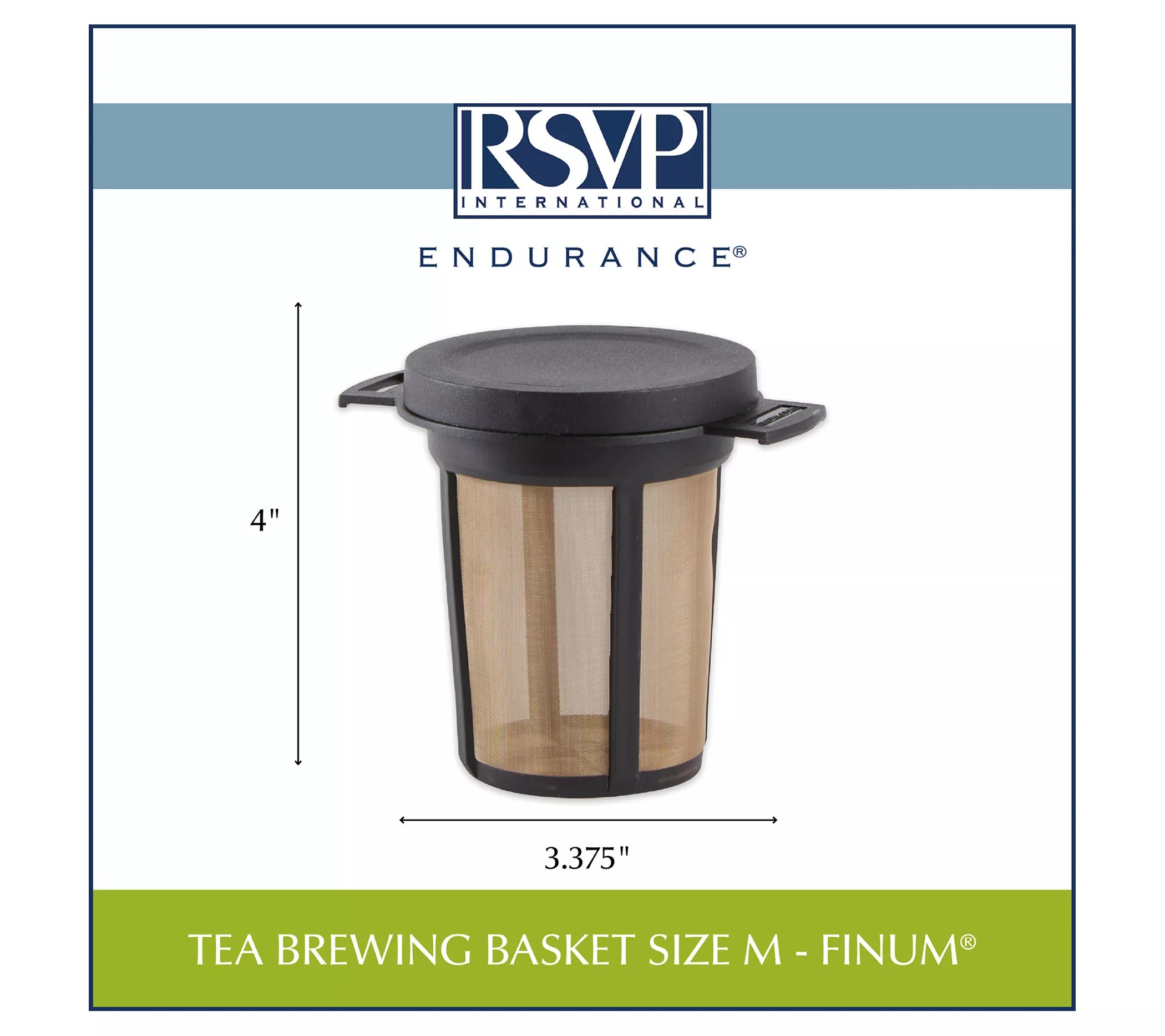 RSVP Finum Medium Tea Brewing Basket