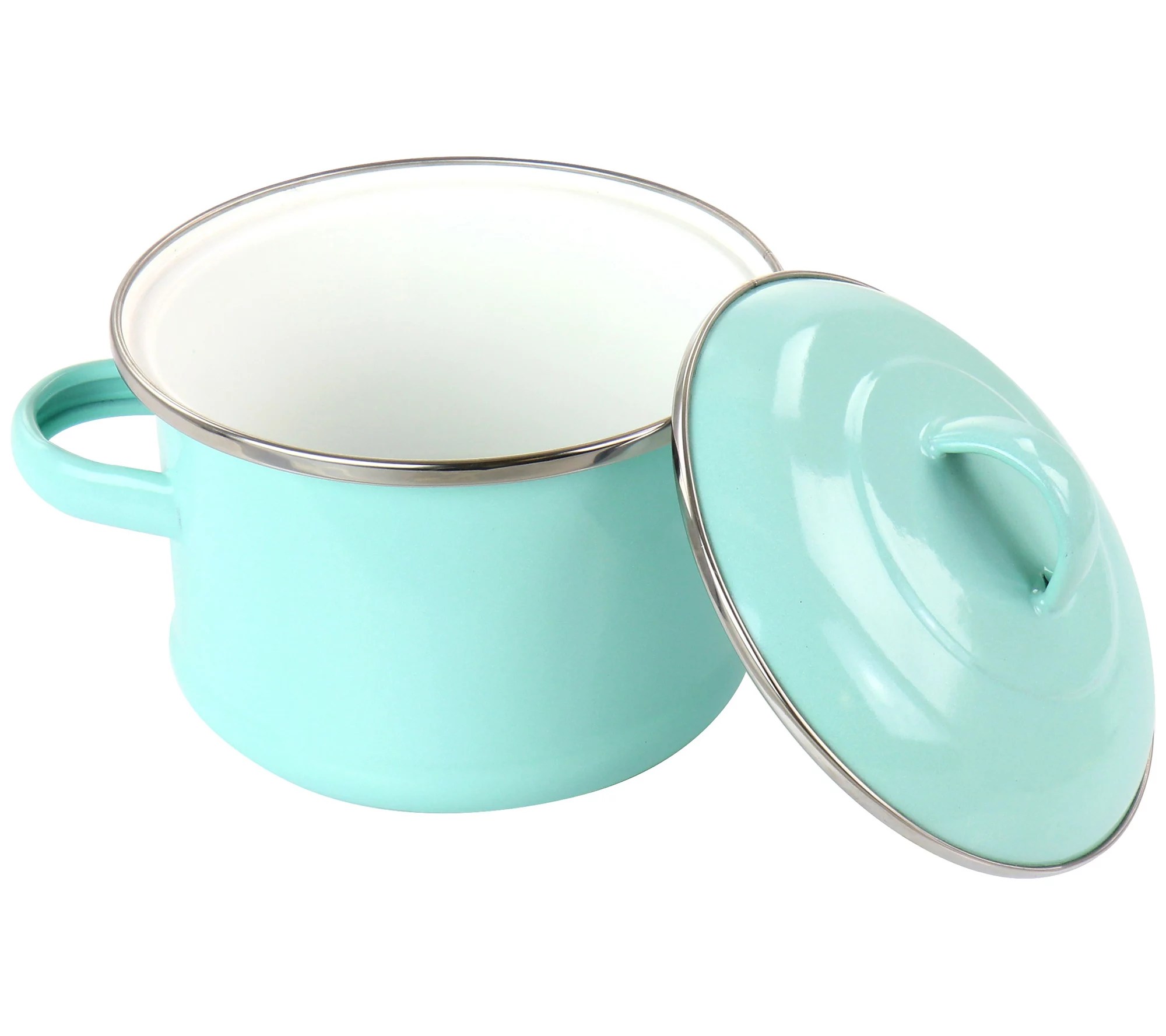Martha Stewart Enamel on Steel Mini Dutch Oven