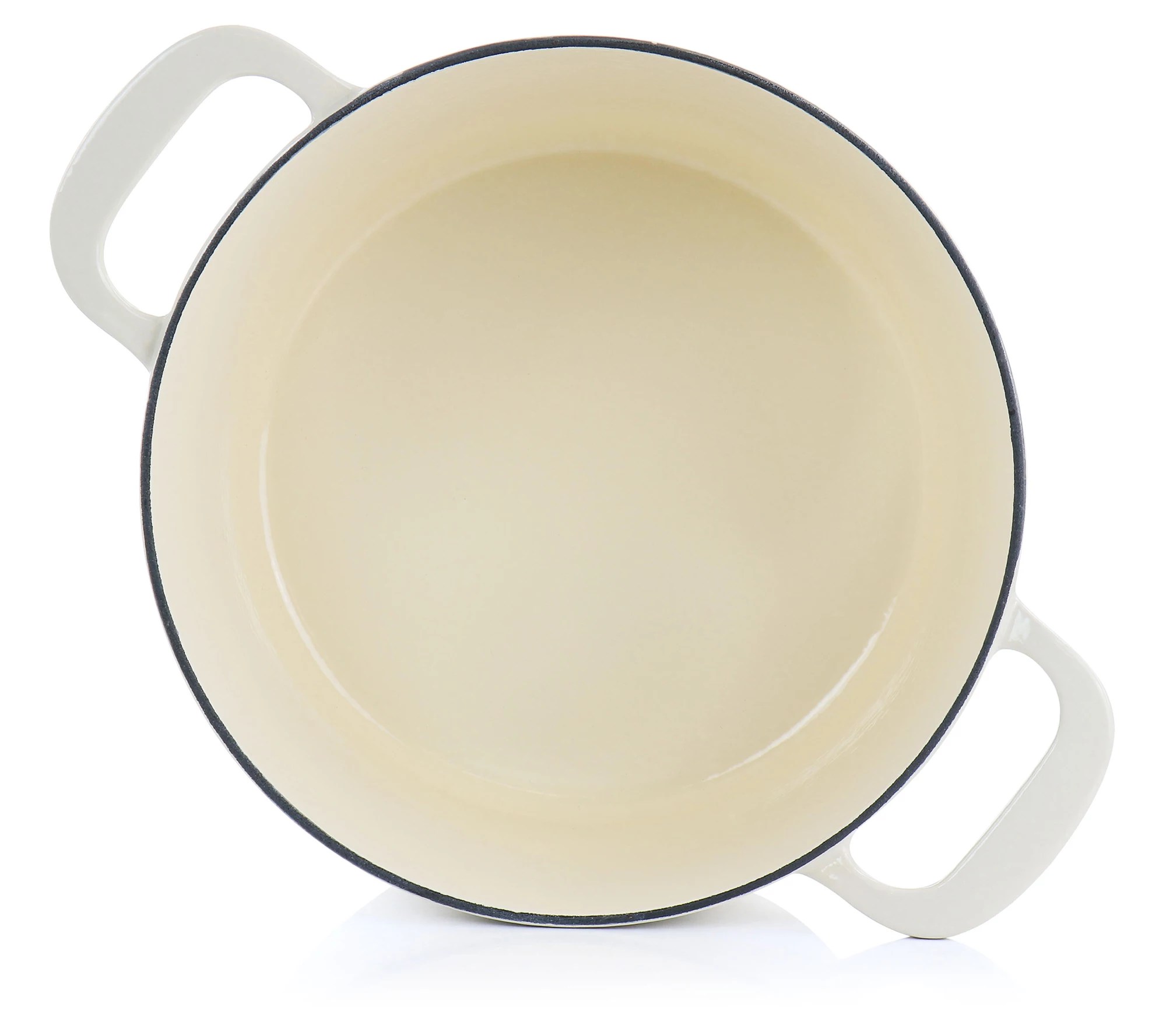 Martha Stewart Enameled Cast Iron 7Quart Dutch Oven with Lid