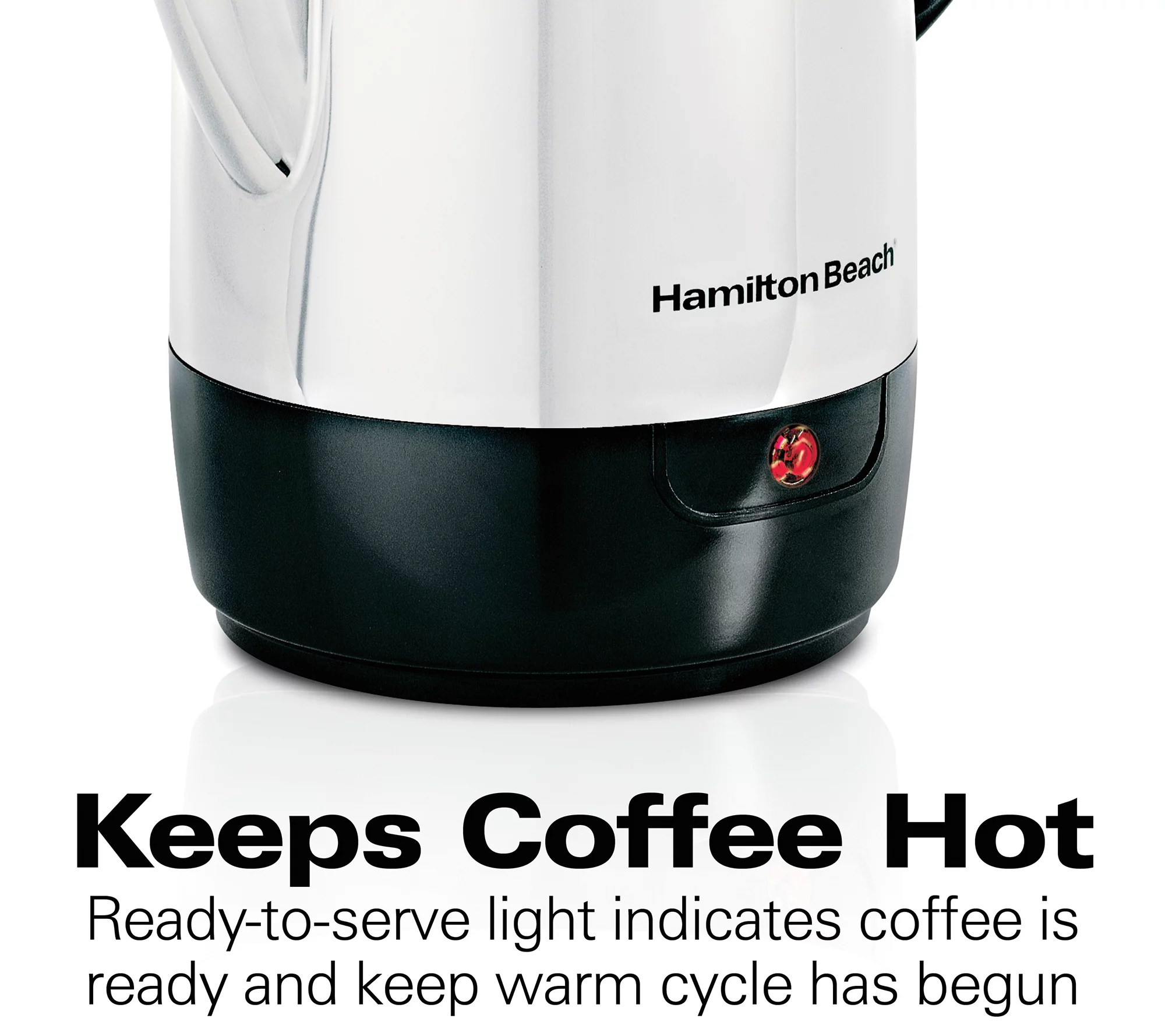 Hamilton Beach Stainless Steel 12Cup Percolator