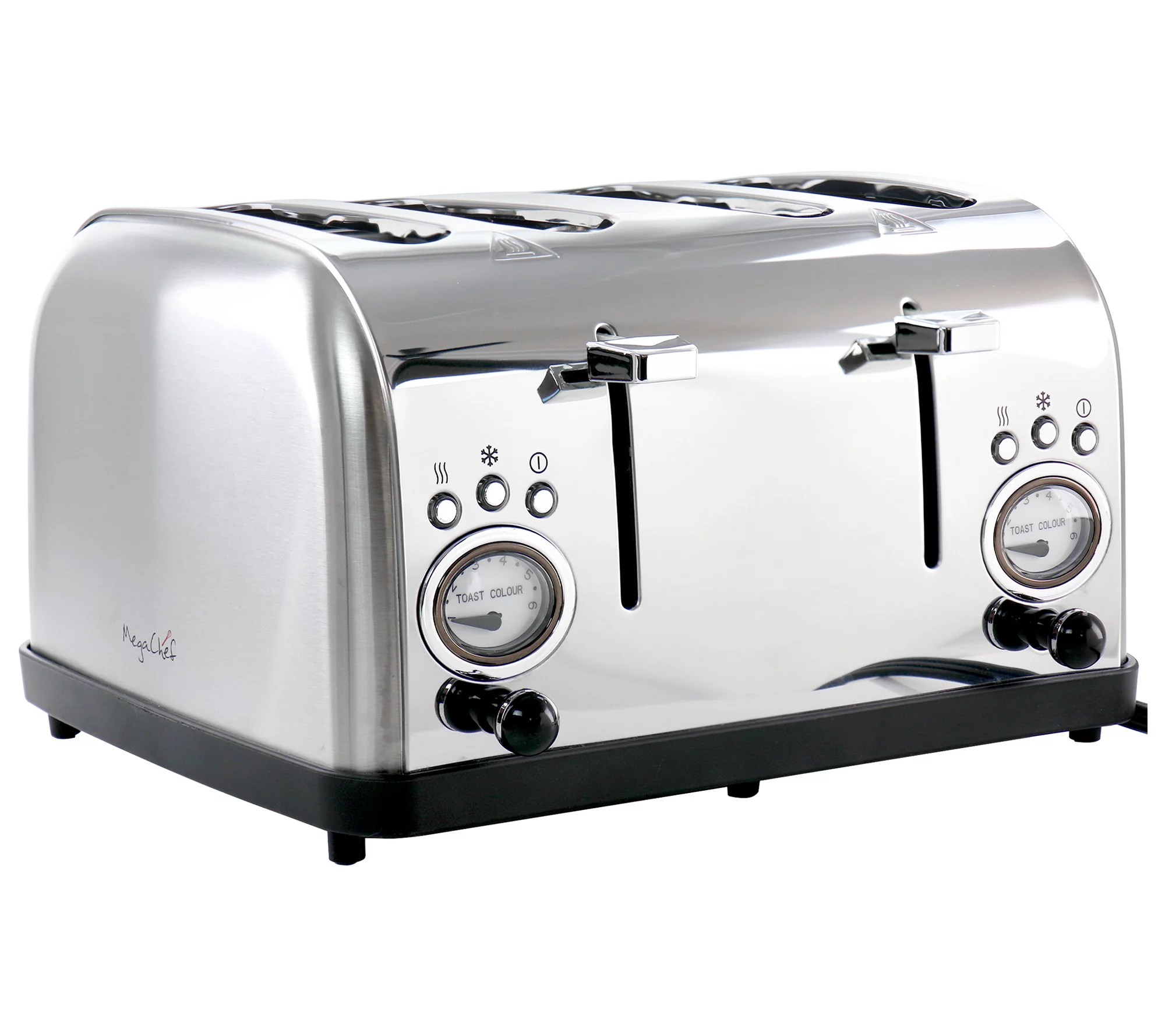 MegaChef 4Slice Wide Slot Variable Toaster