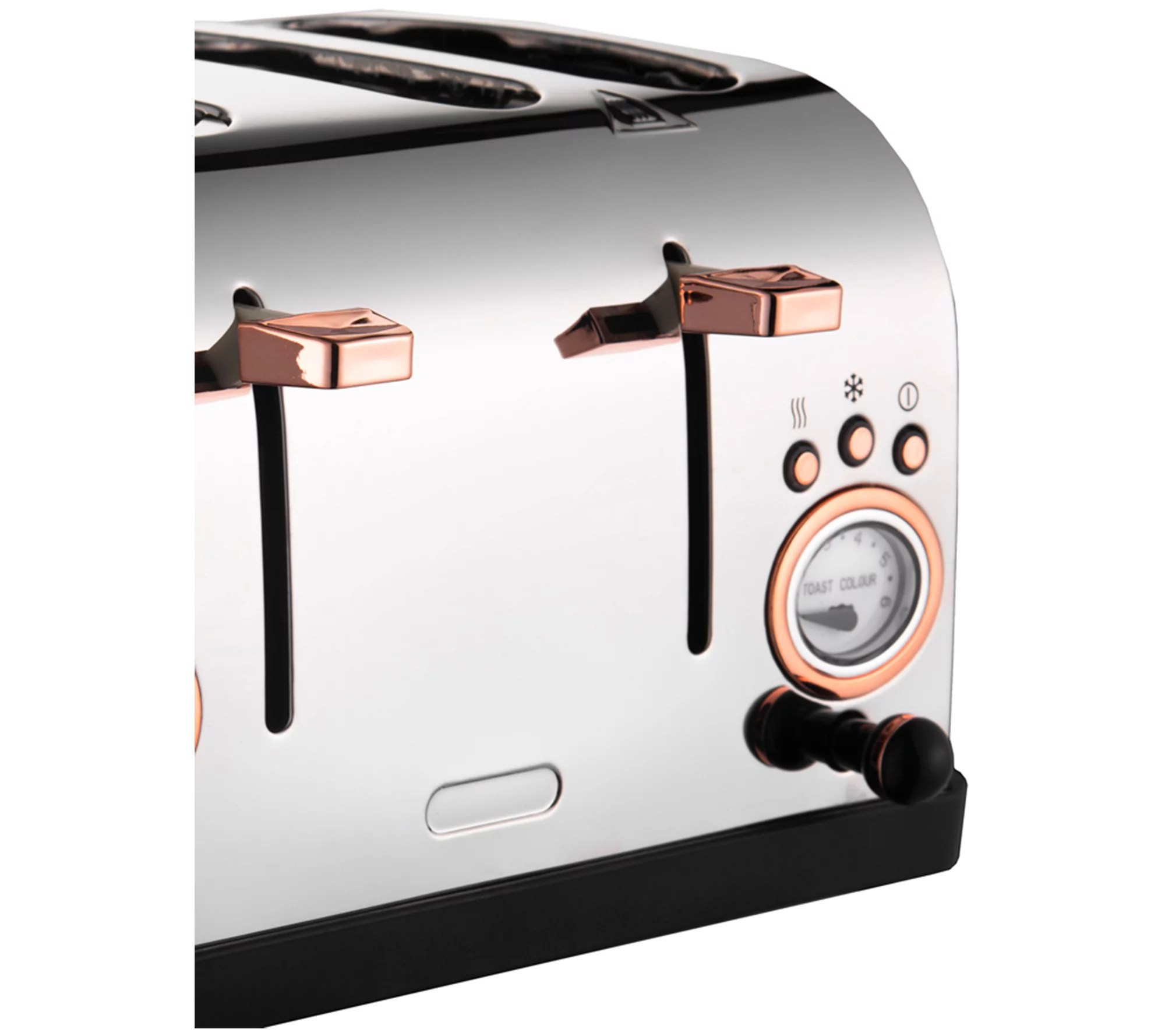 MegaChef 4Slice Wide Slot Variable Toaster