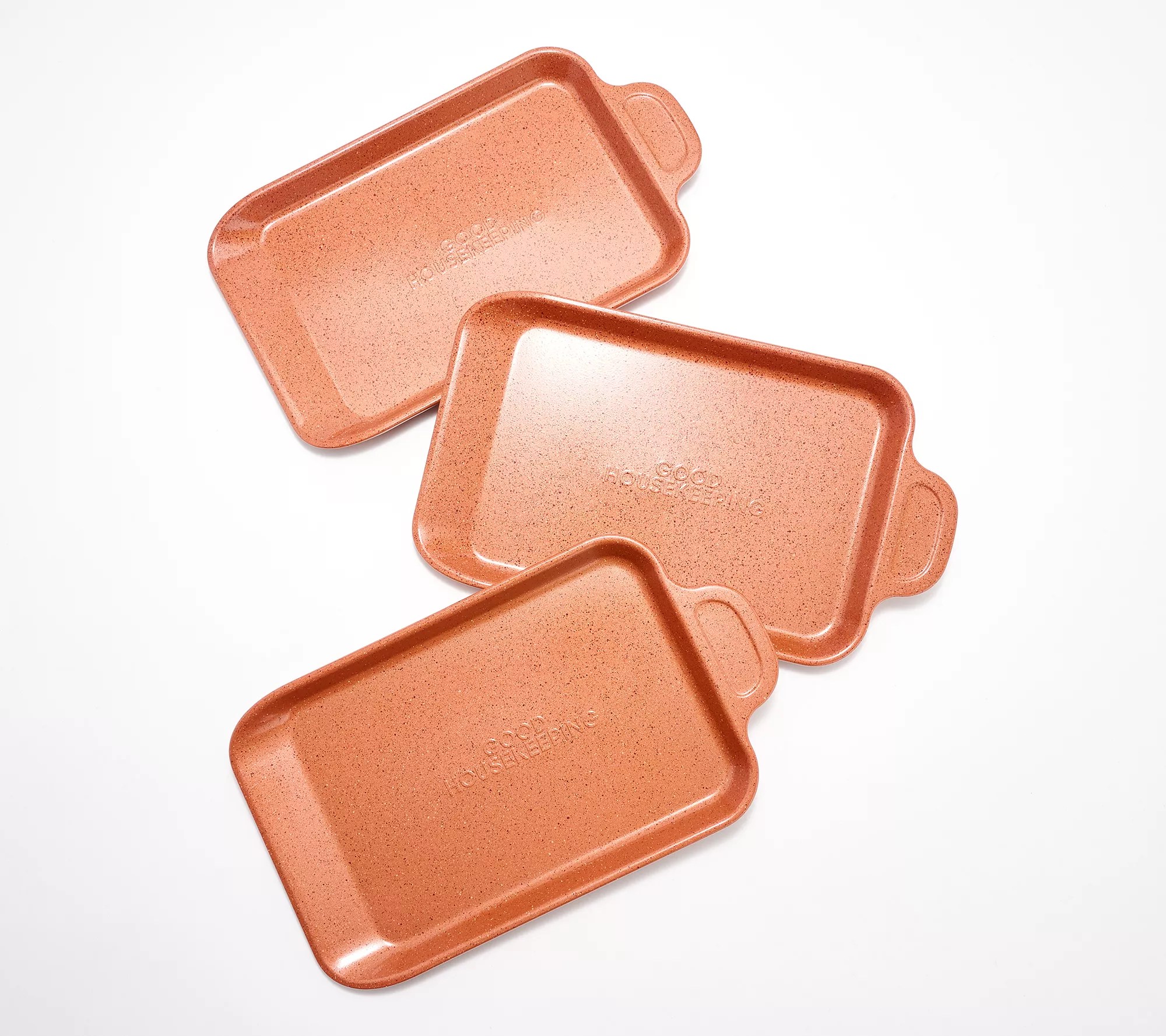 Good Housekeeping S/3 ReliaPan Nonstick Slide Out Pans