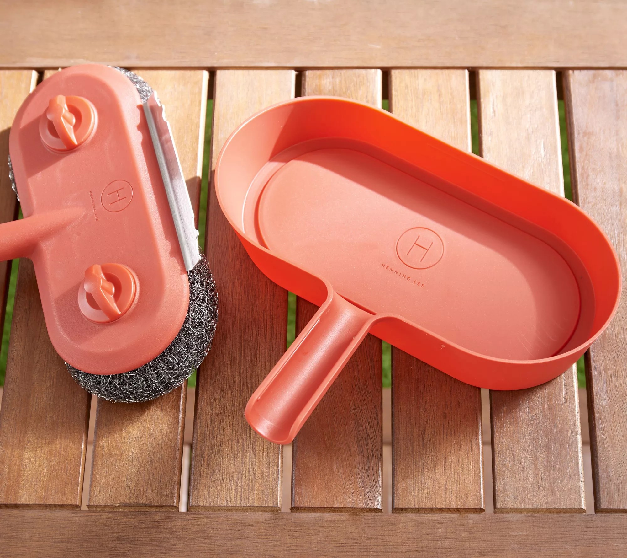 Henning Lee Power Scour Bristleless Grill Cleaning Brush