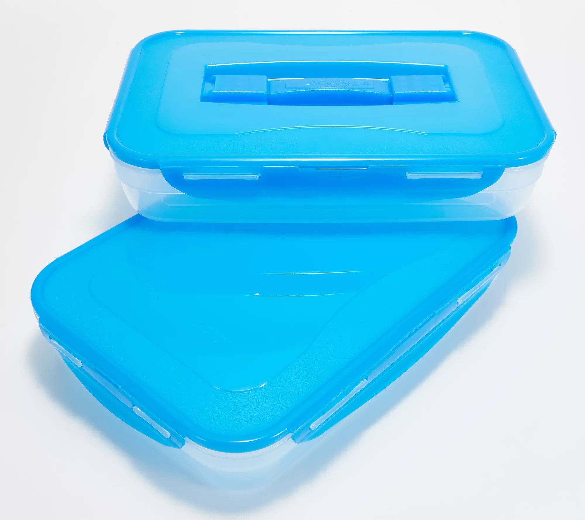 LocknLock 2Piece 9x13 Container Set with 1 Handle Lid