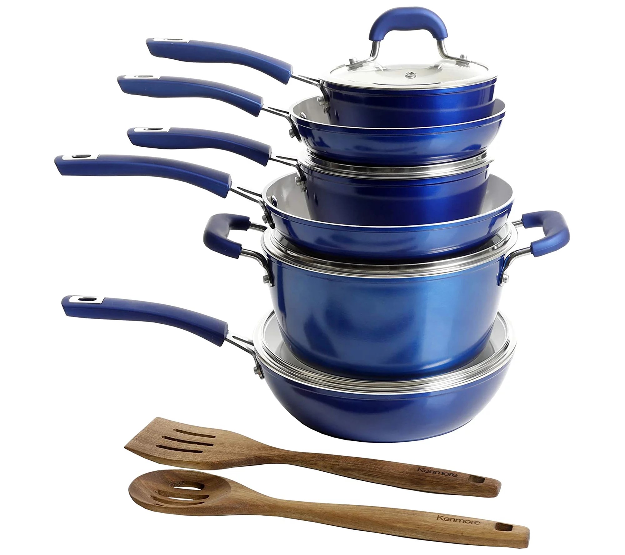 Kenmore Arlington Aluminum Ceramic Coated Cookware Set