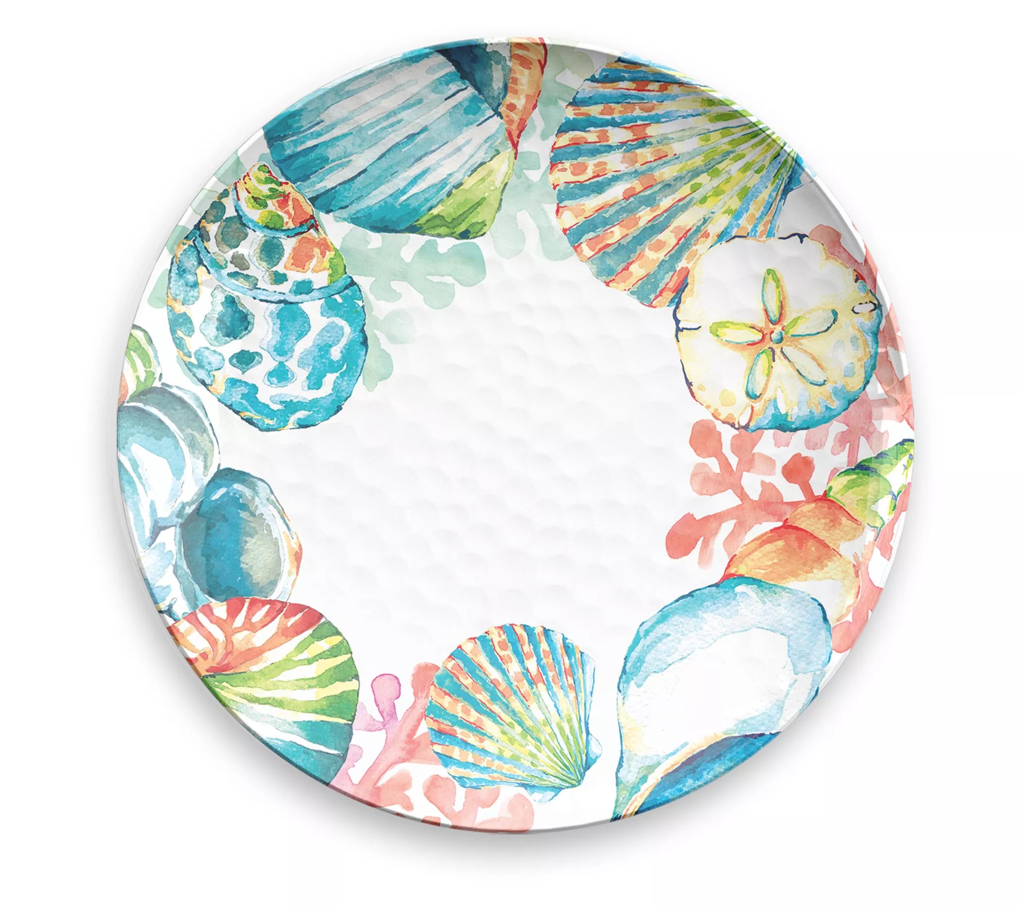 Tarhong Sandbar Brights Set of 6 10.5" Dinner Plates