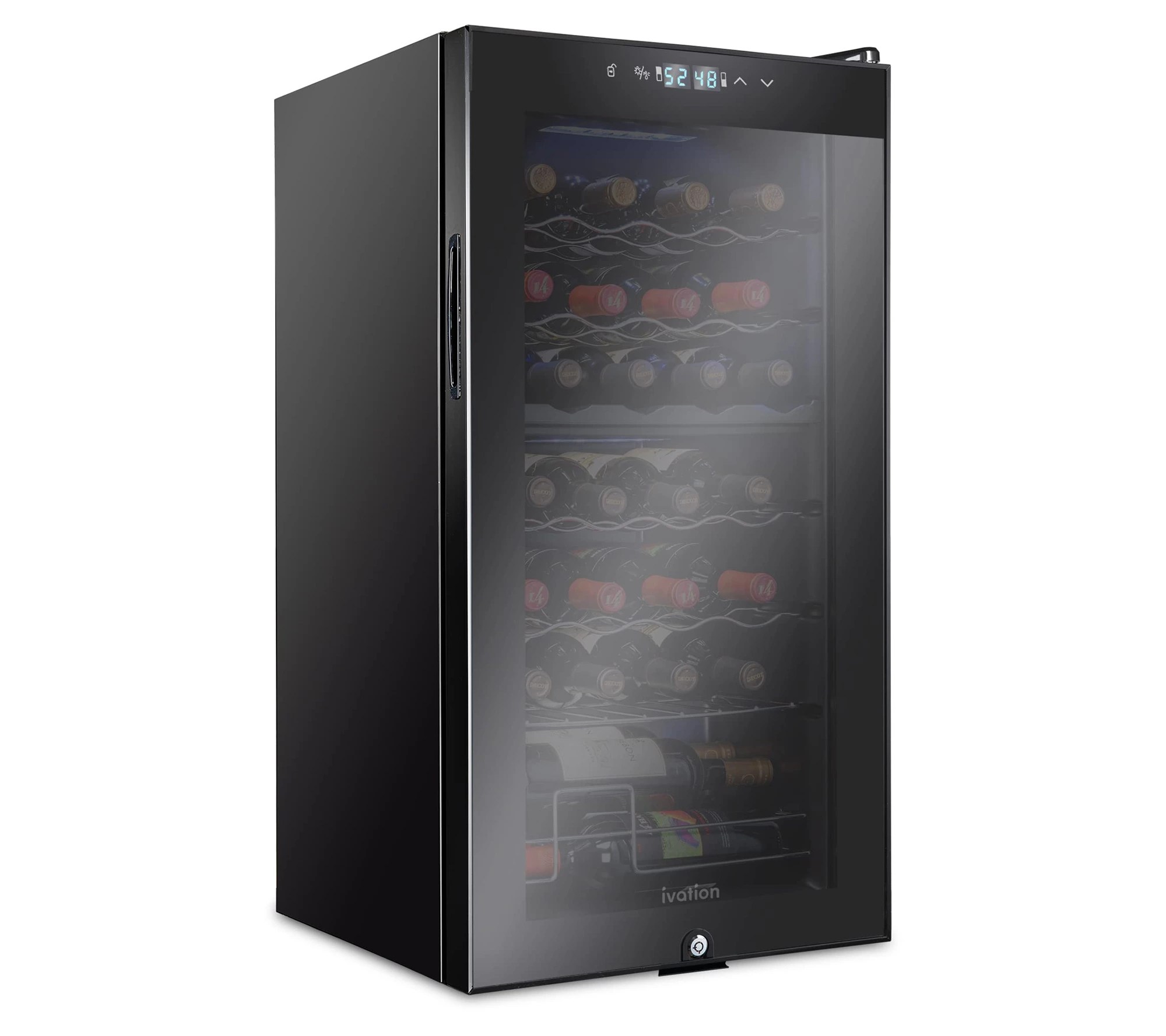 Ivation 28Bottle Dual Wine Refrigerator