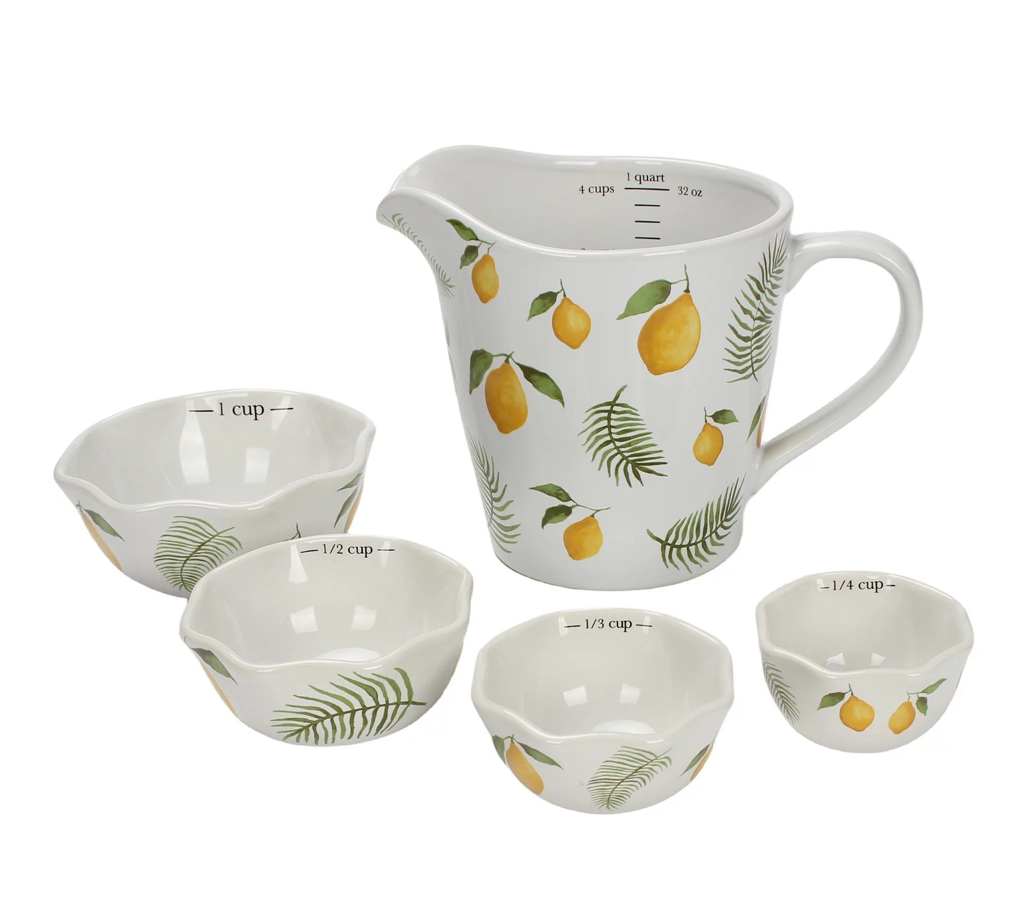 Temptations 5Piece Measuring Cup Set