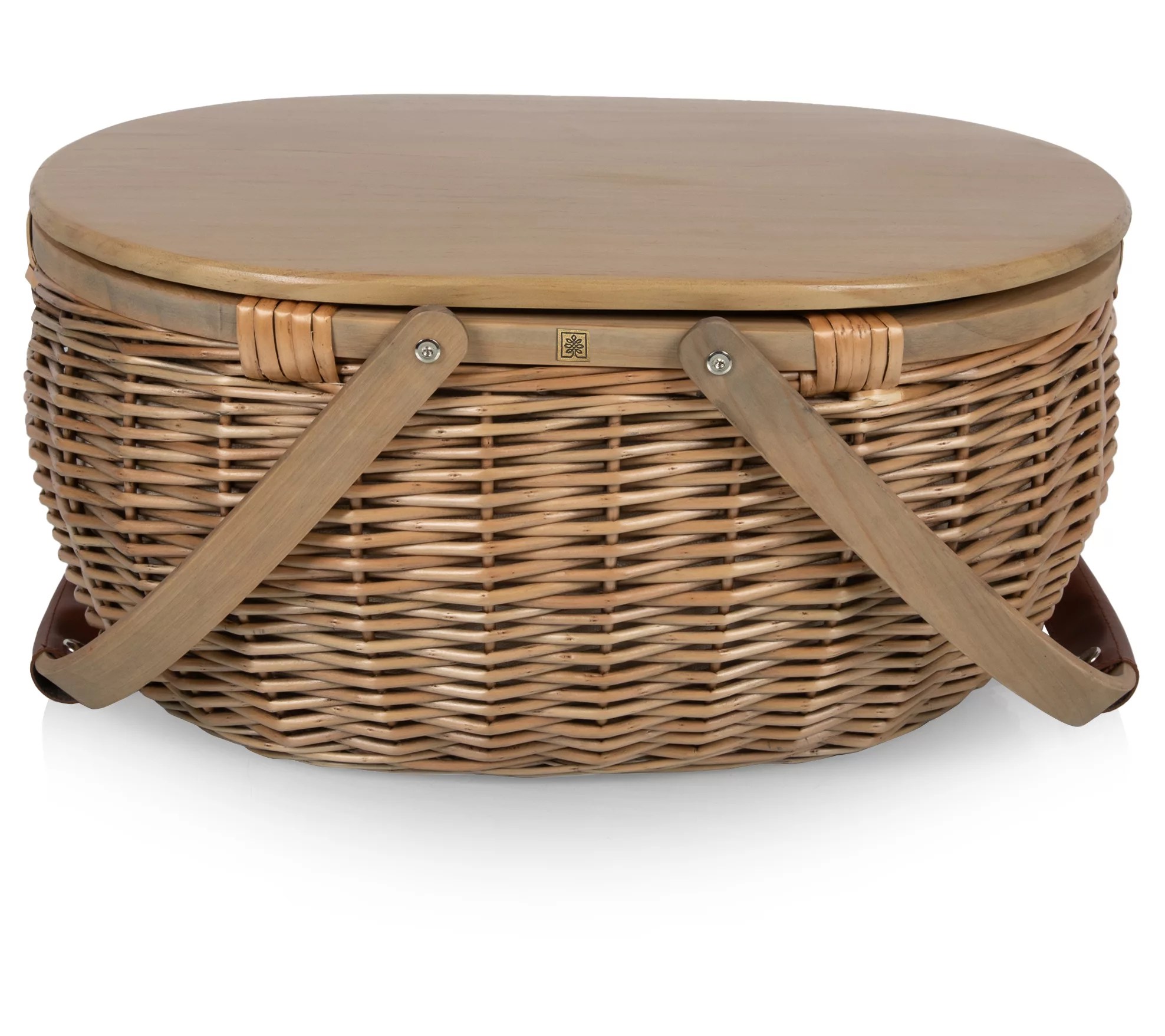 Picnic Time Sequoia Insulated Picnic Cooler Basket