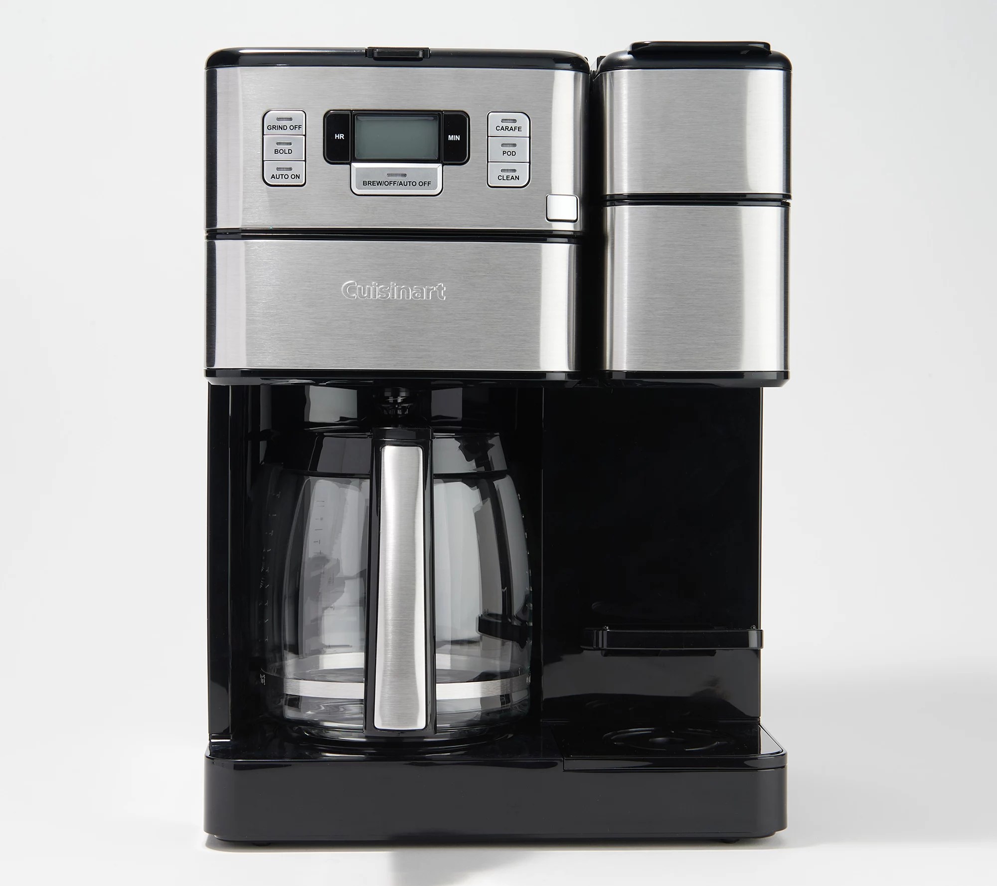 Cuisinart Grind and Brew Plus 12cup and Single Serve Coffee Maker