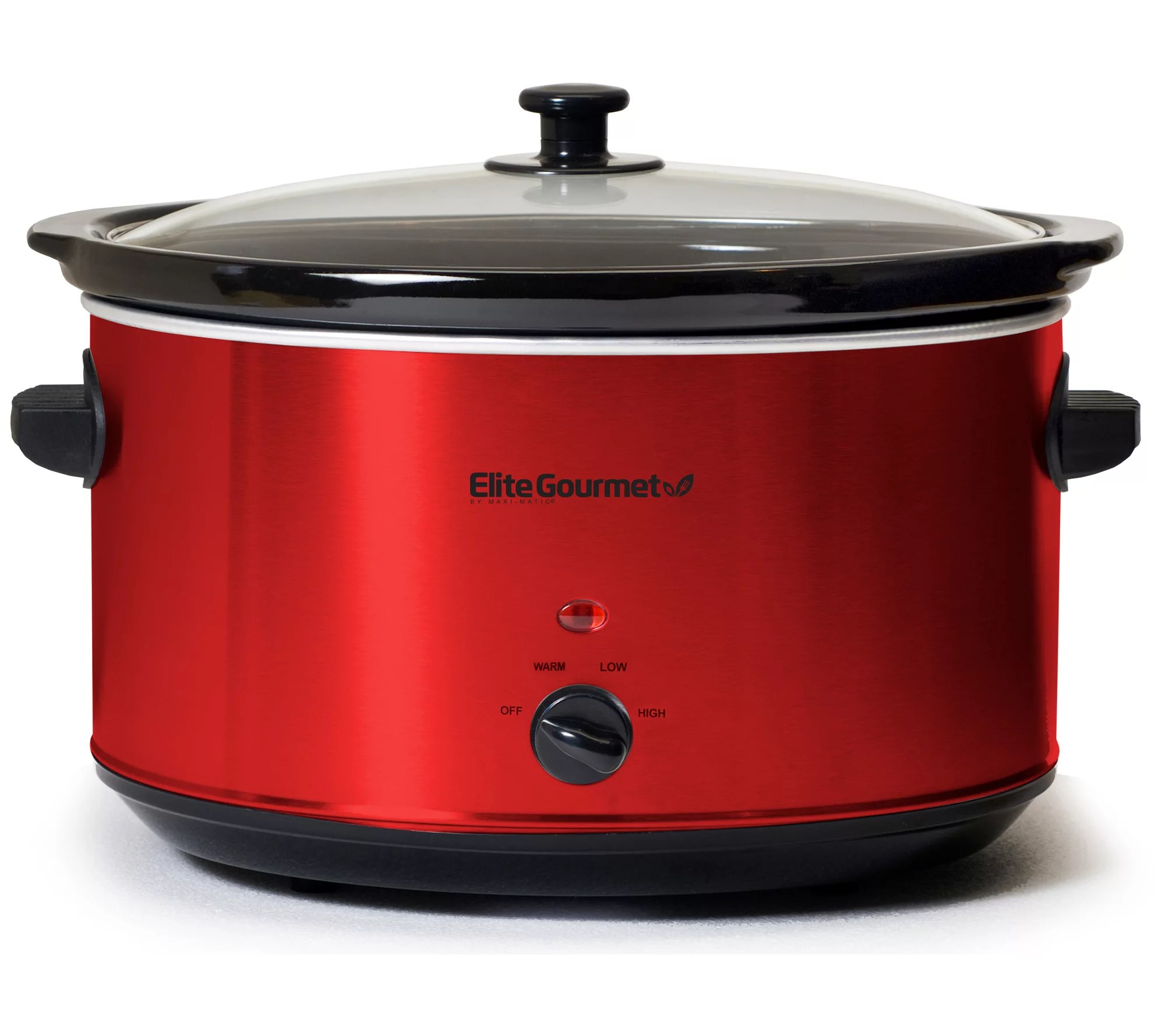 Elite Gourmet 8.5qt Stainless Steel Slow Cooker