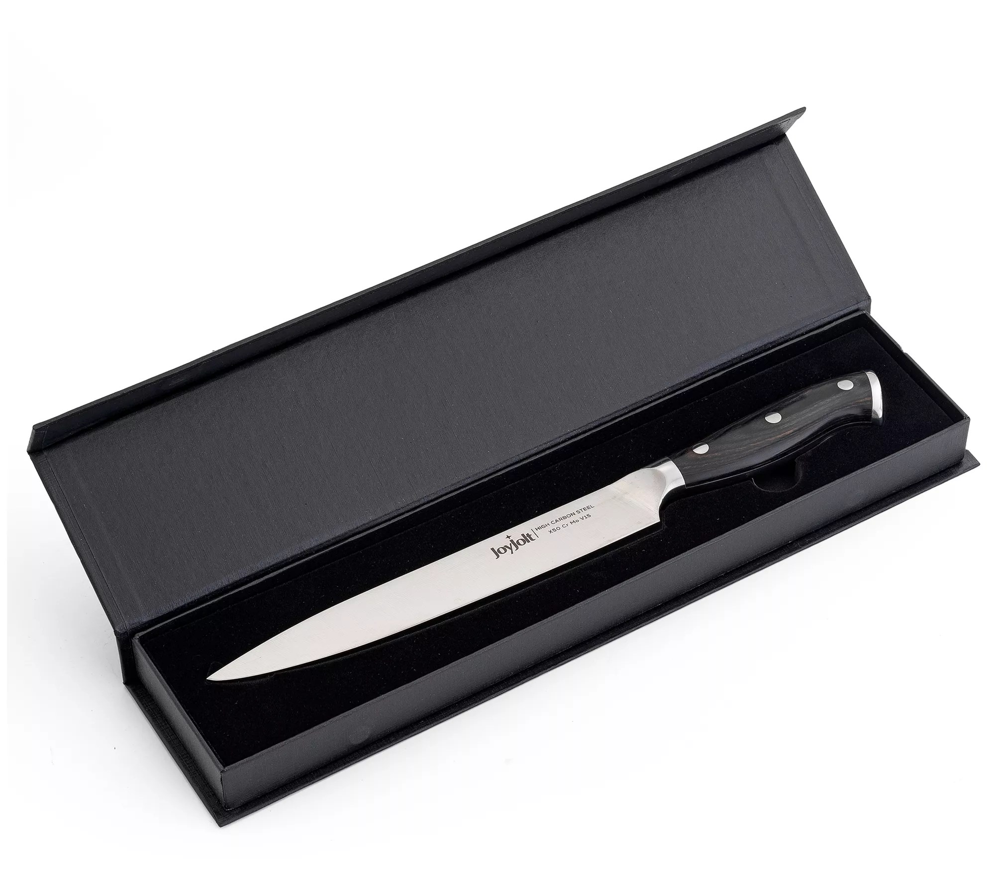 JoyJolt High Carbon Steel 8" Carving Knife