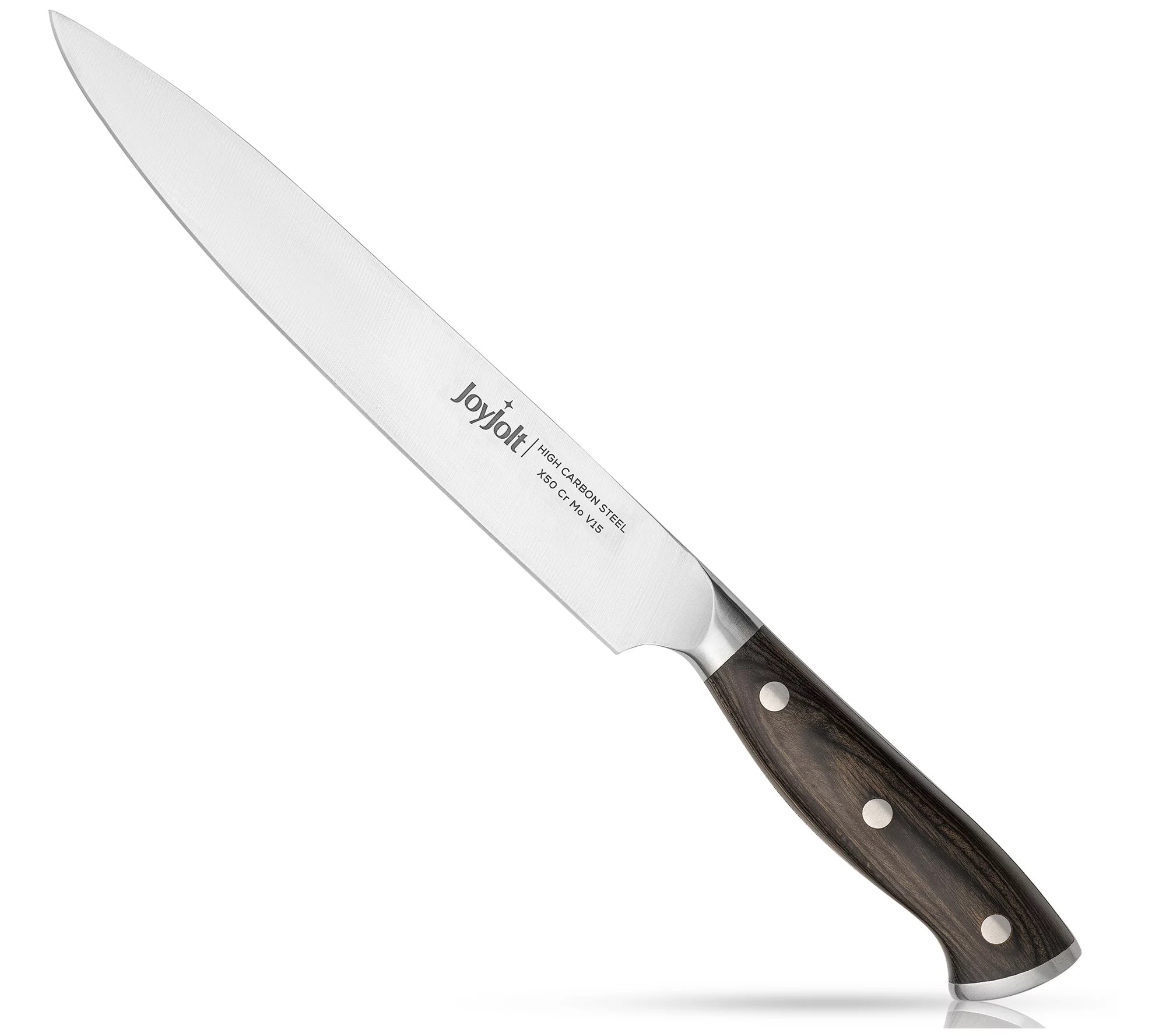 JoyJolt High Carbon Steel 8" Carving Knife