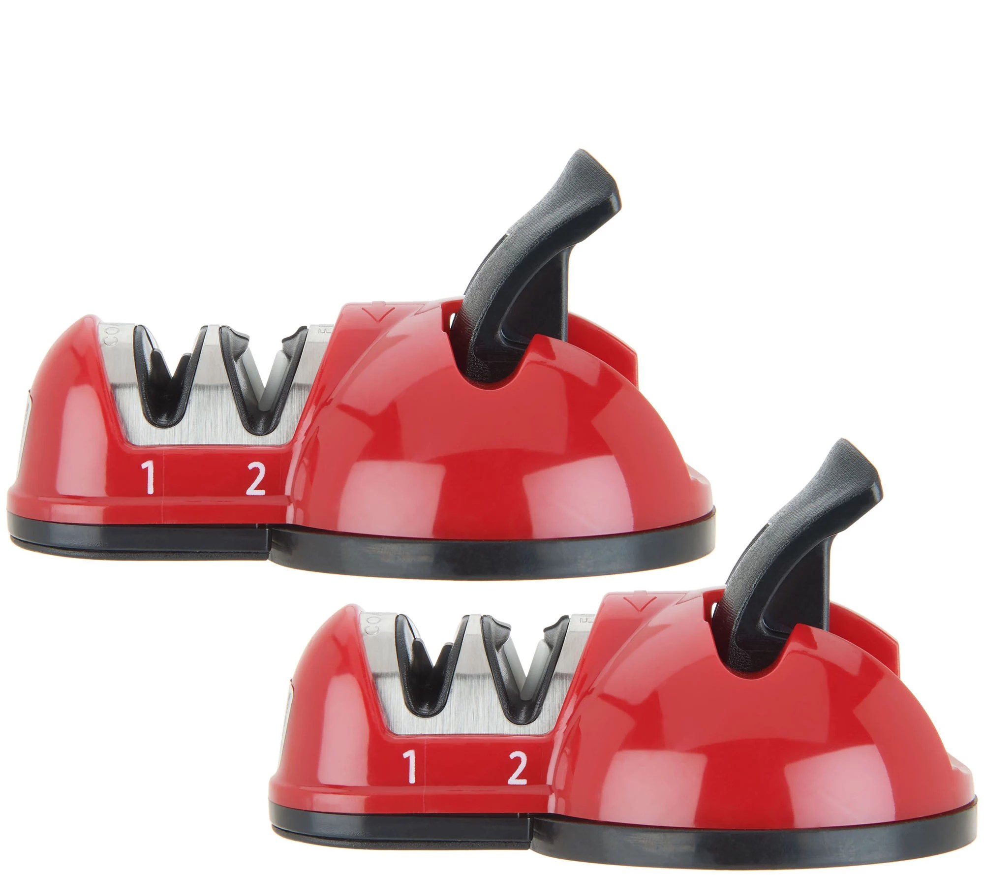 Sharp Shark Set of 2 TwoStage Knife Sharpeners