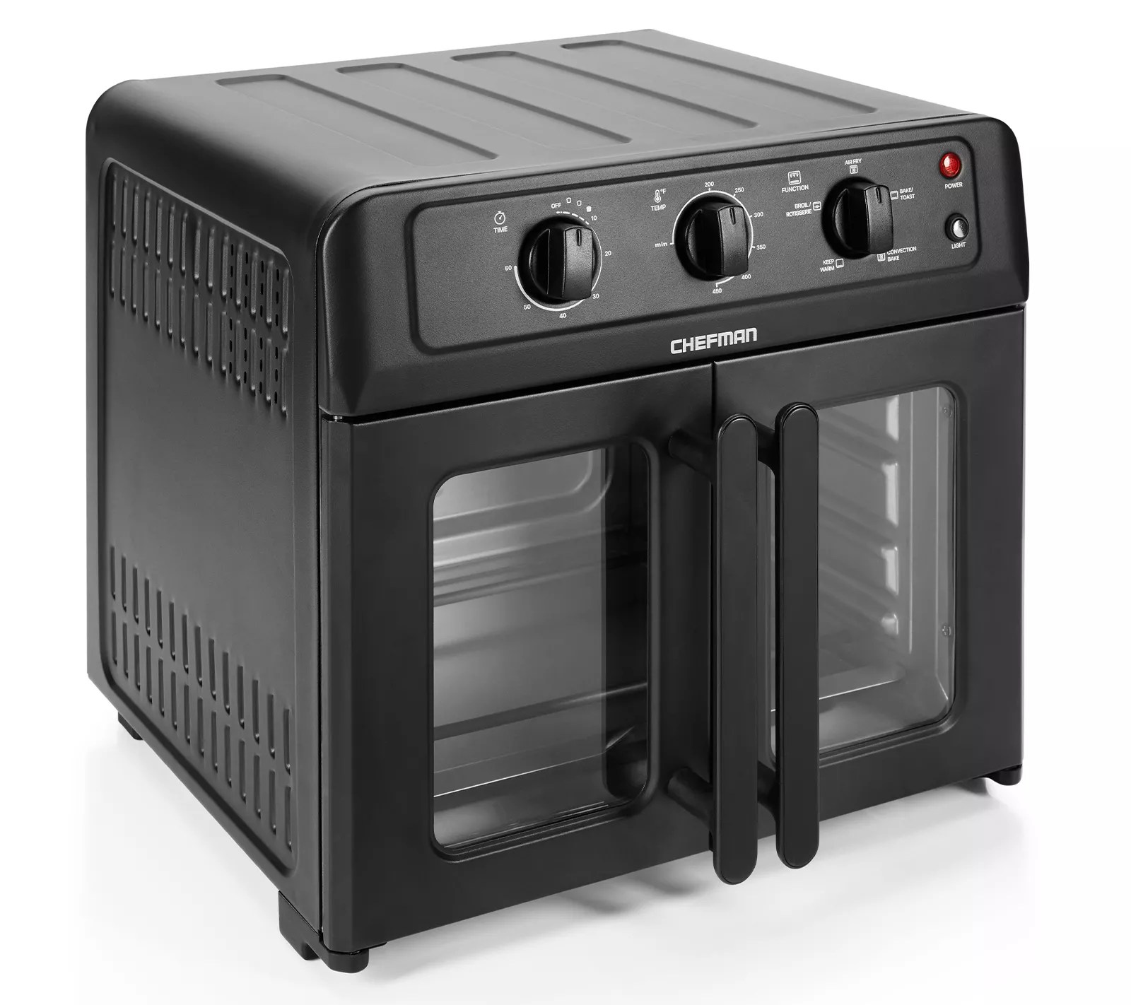 Chefman French Door Air Fryer + Oven with Rotisserie