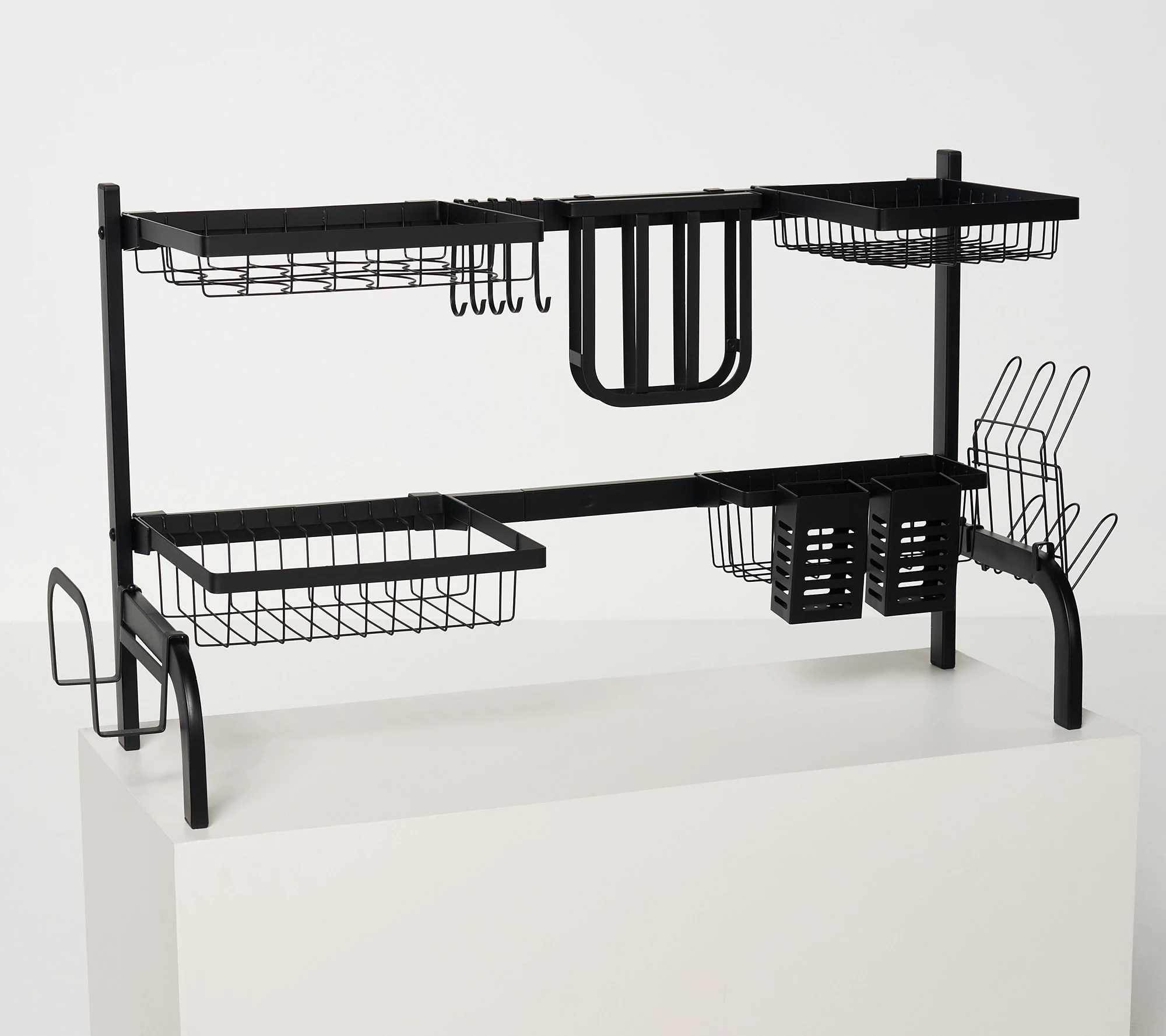 ClutterFree Over the Sink Dish Rack & Organizer