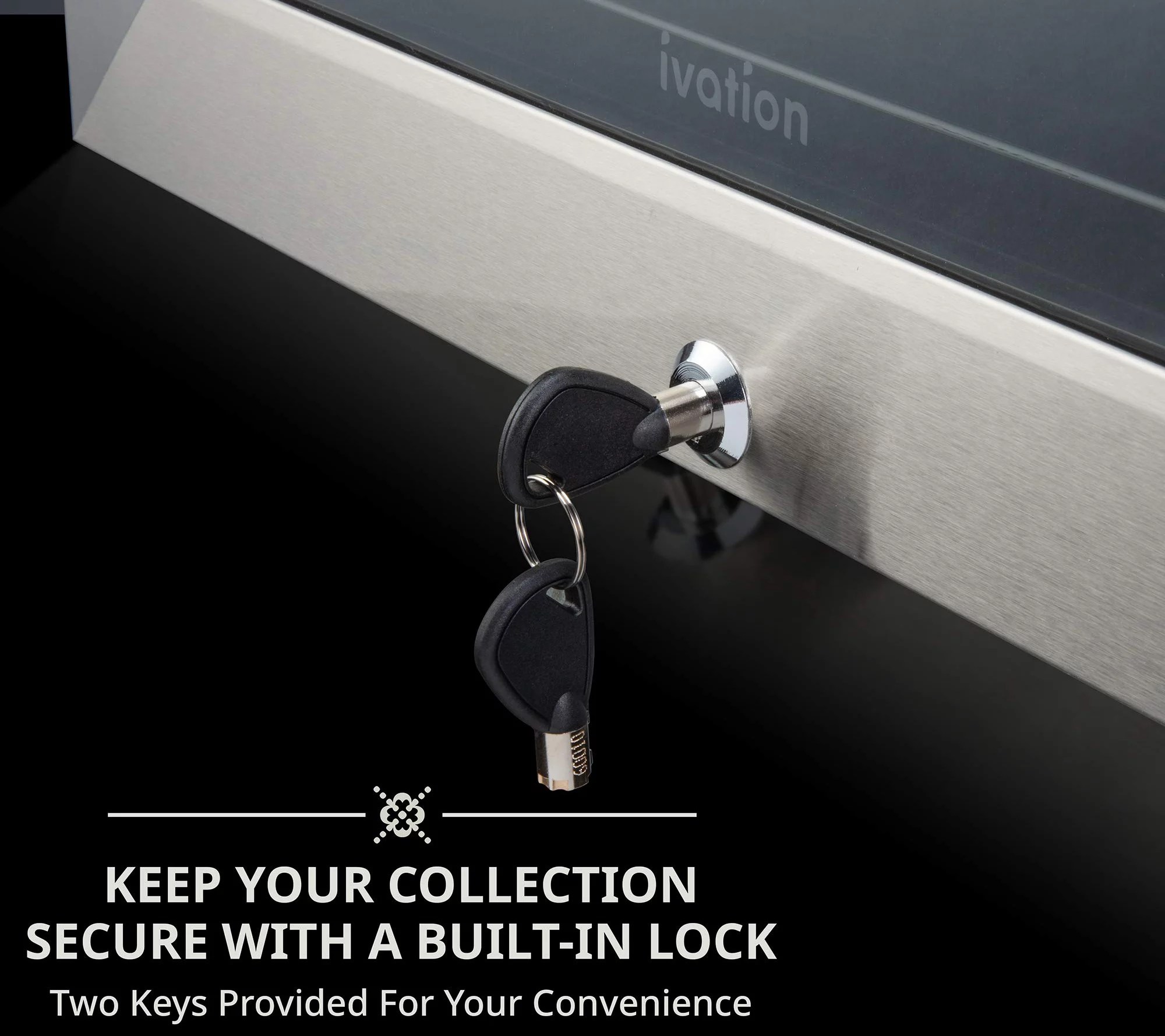 Ivation 43Bottle Dual Wine Refrigerator