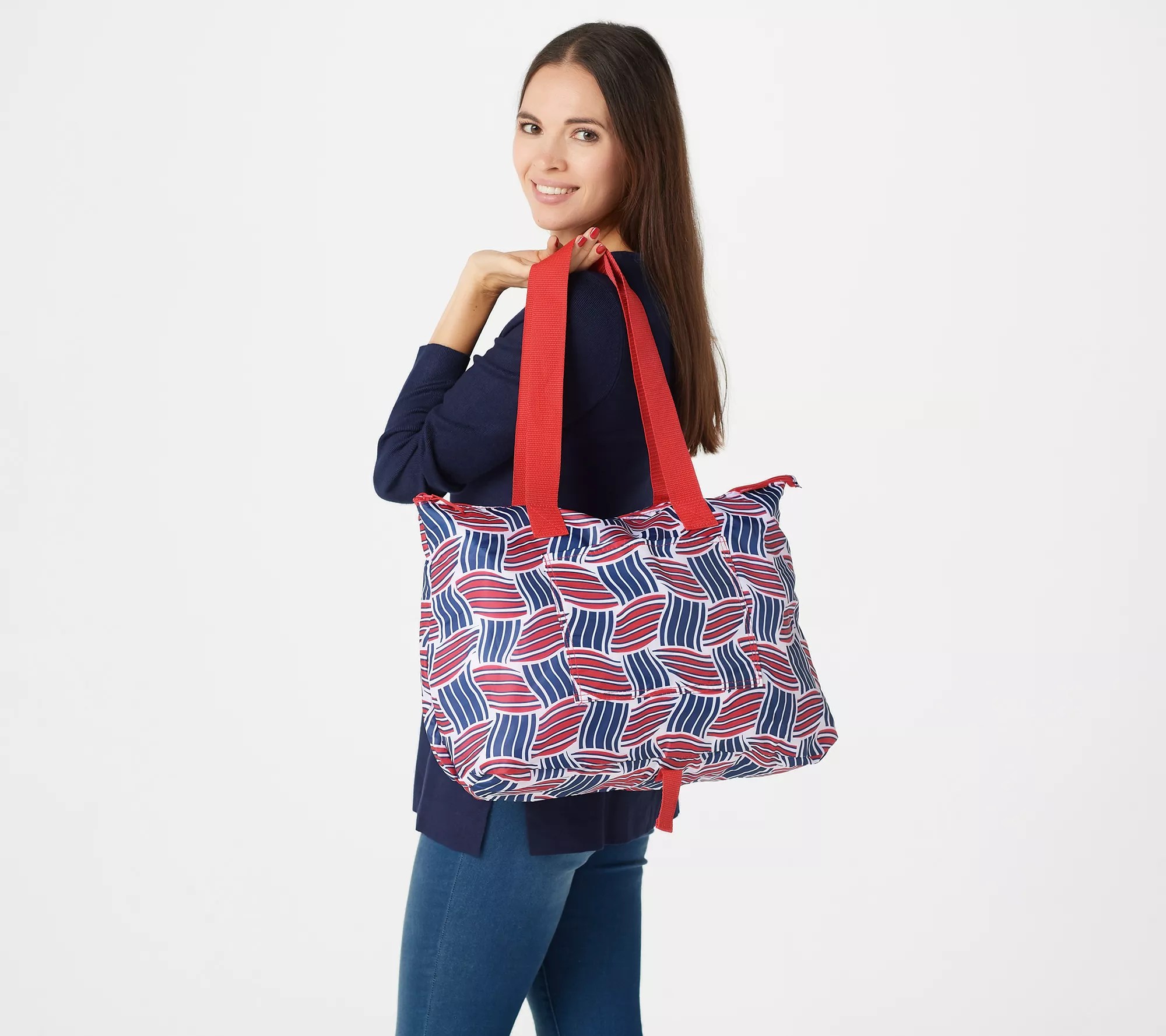 (QVC) California Innovations 8Piece Market Tote Set w/ Gift Boxes