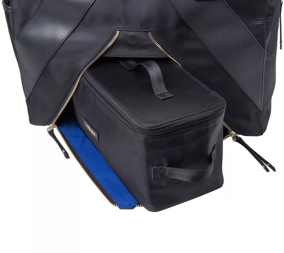 MinkeeBlue MultiFunction Travel/Work Tote Bag