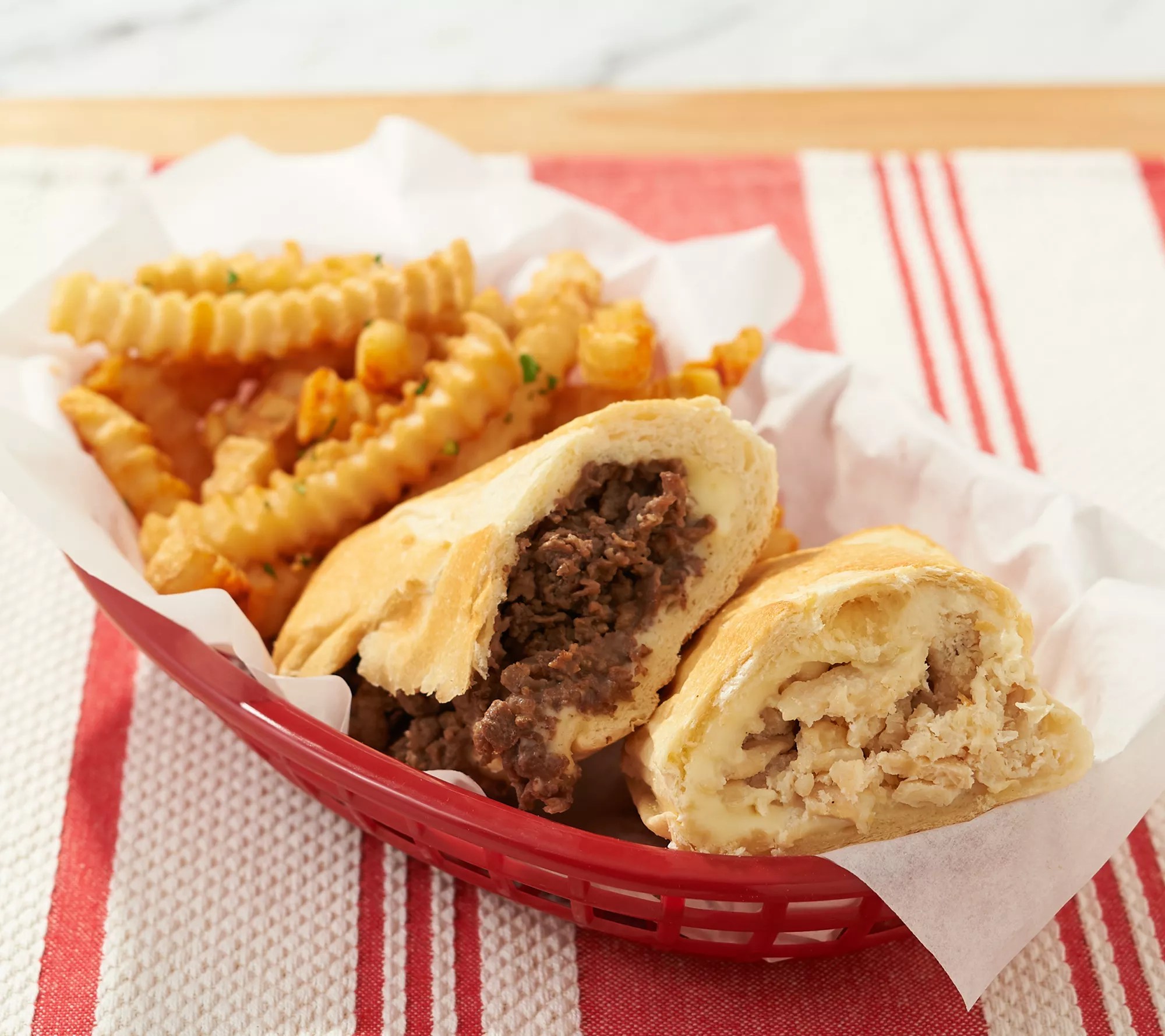 Tony Luke's (8) 8" Beef or Chicken Philly Cheesesteak Sandwiches