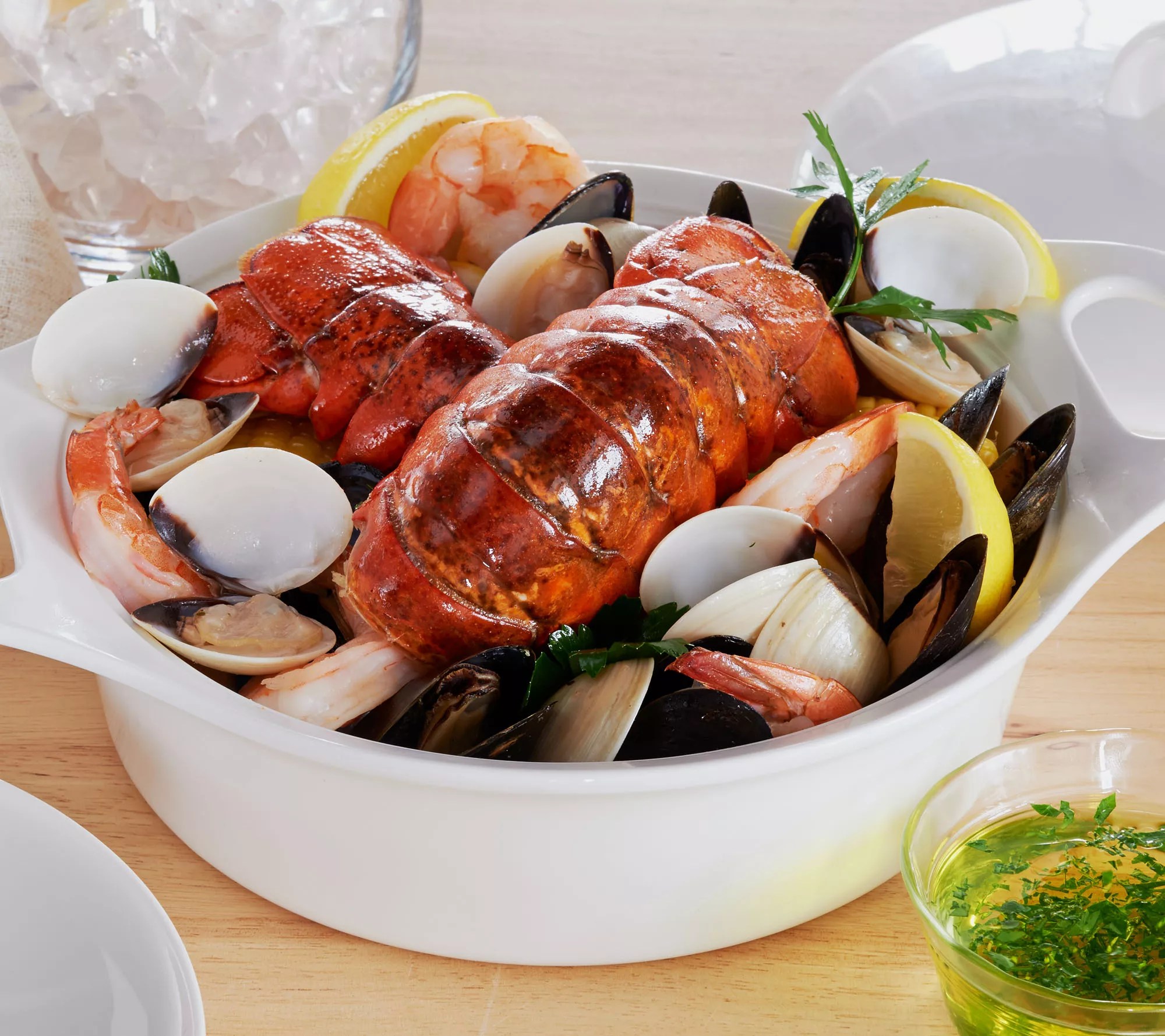 Lobster Gram 2lb. or 4lb. Ultimate Seafood Bake w/Lobster Tails