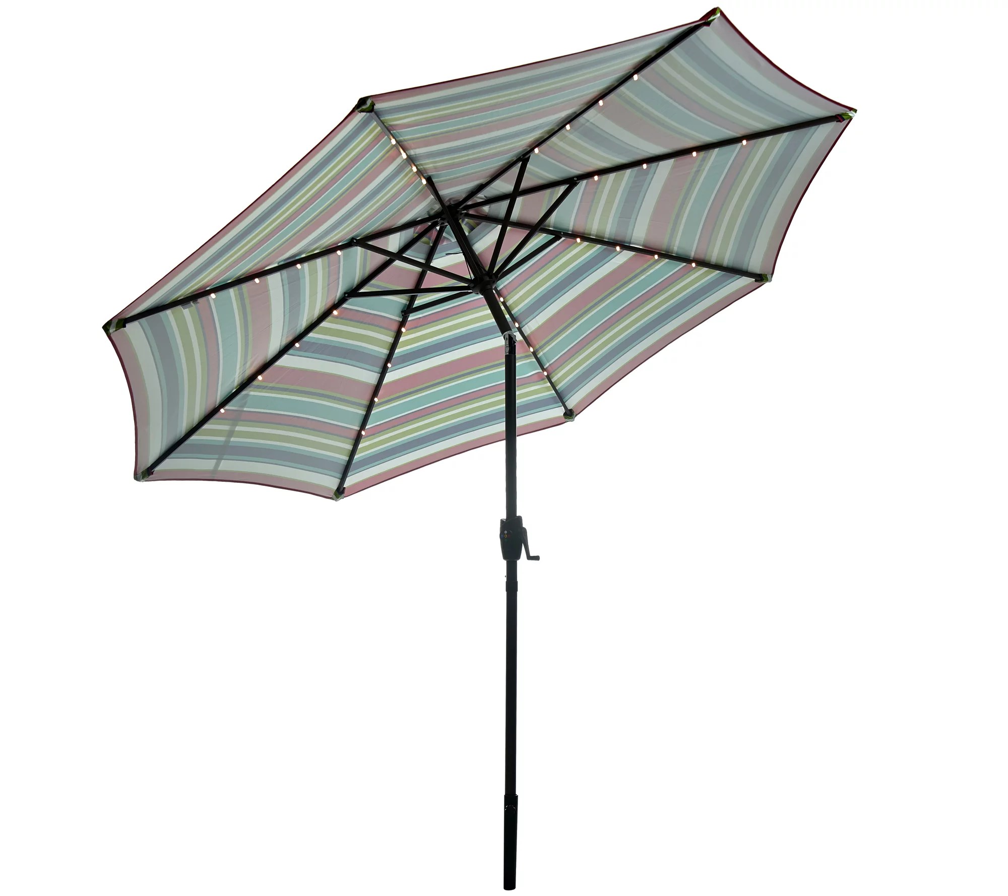 ATLeisure 9' Solar Umbrella with Color Morphing