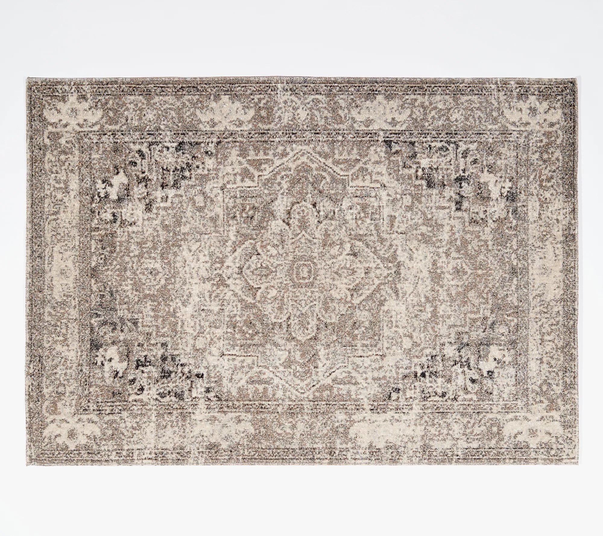 Barbara King 5' x 7' Vintage Distressed Indoor/Outdoor Rug by Jaipur