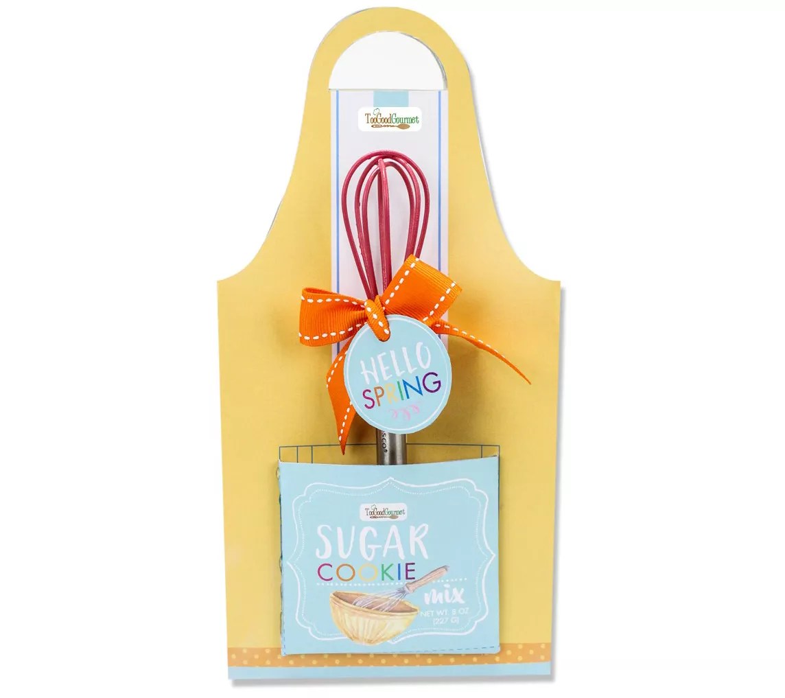 Too Good Gourmet Set of 2 Apron Box Mixes withMini Whisks