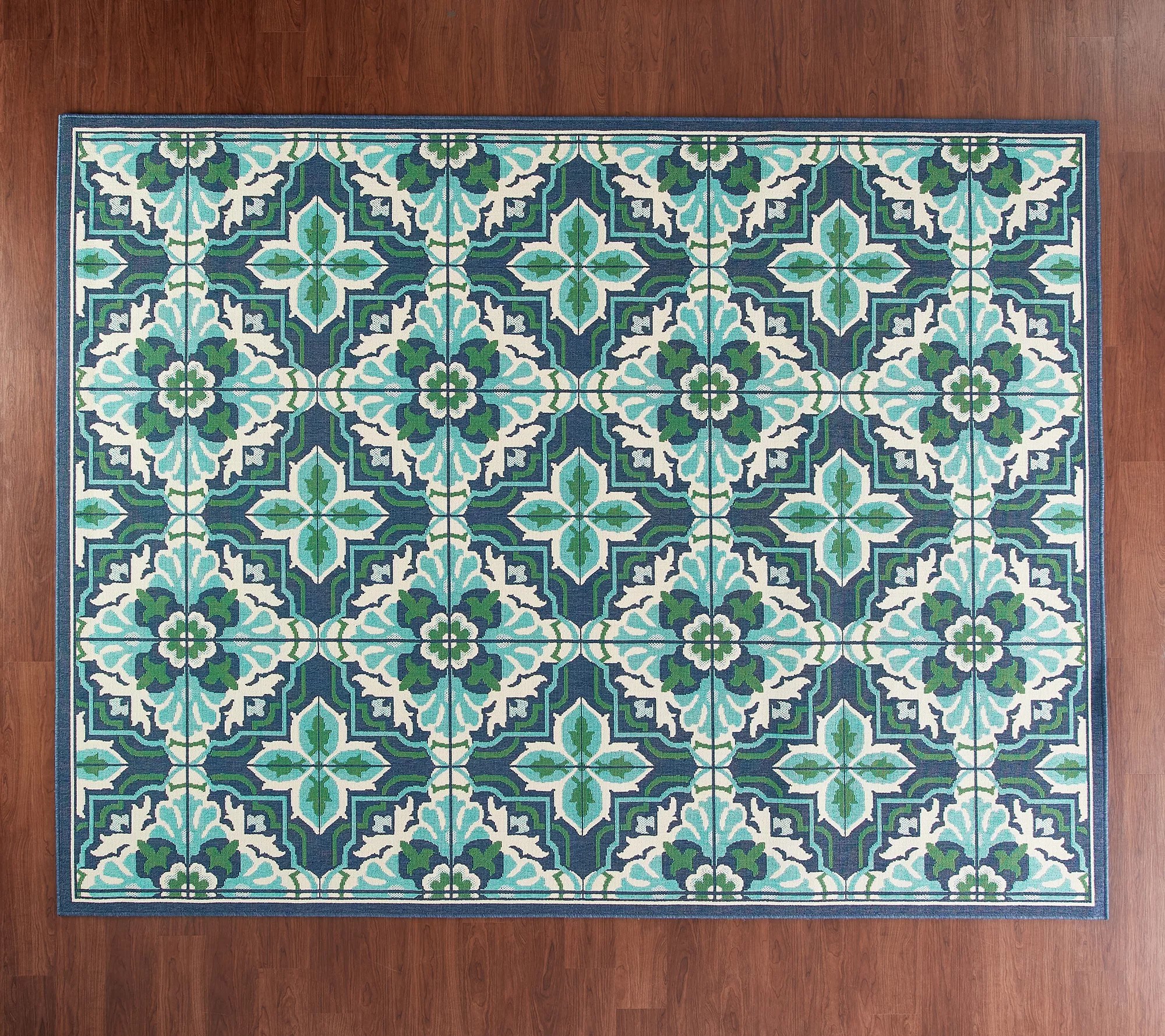Veranda Living 7'x10' Talavera Tile In/Outdoor Rug