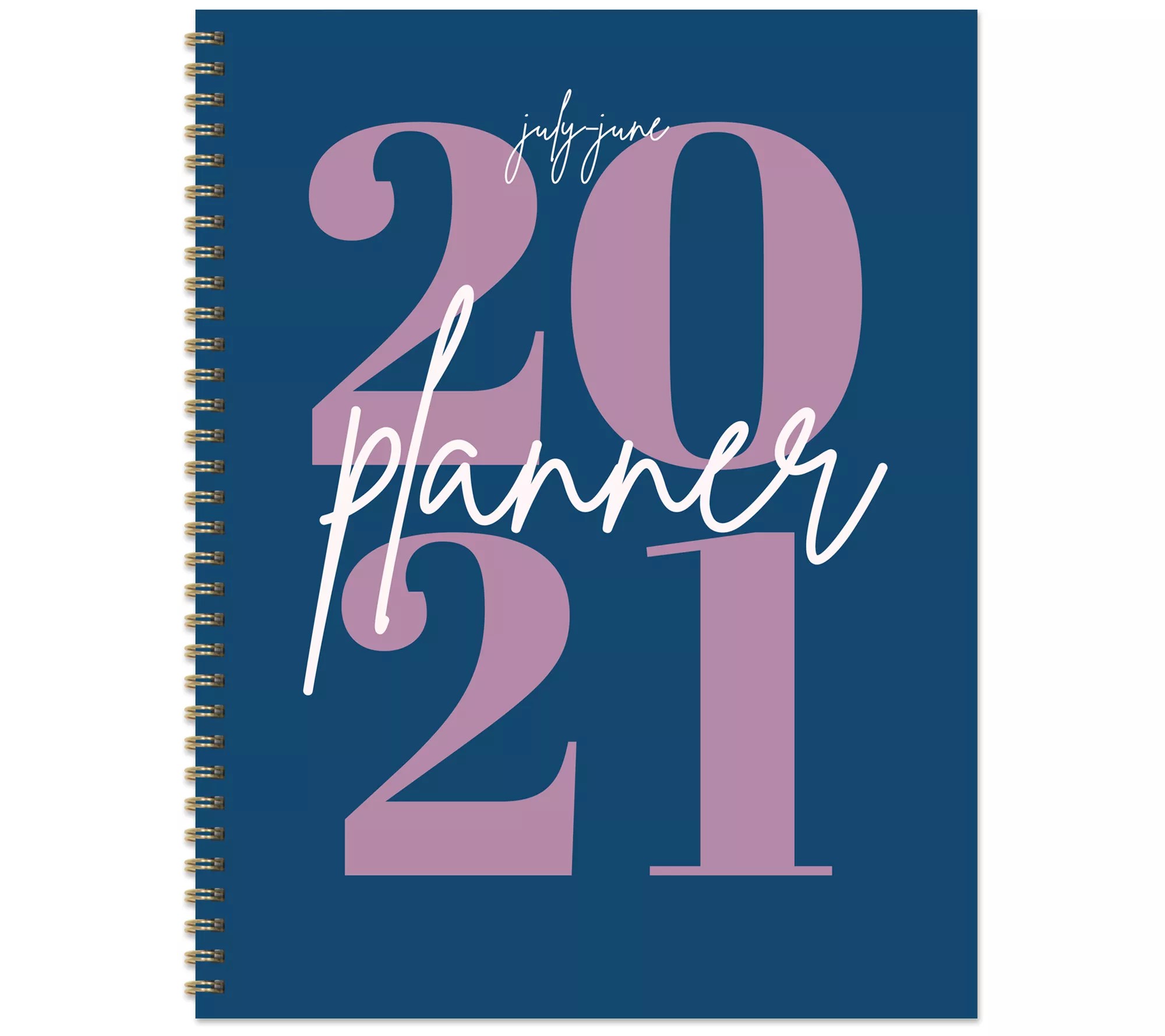 July 2020June 2021 Blue Year Large Weekly Monthly Planner