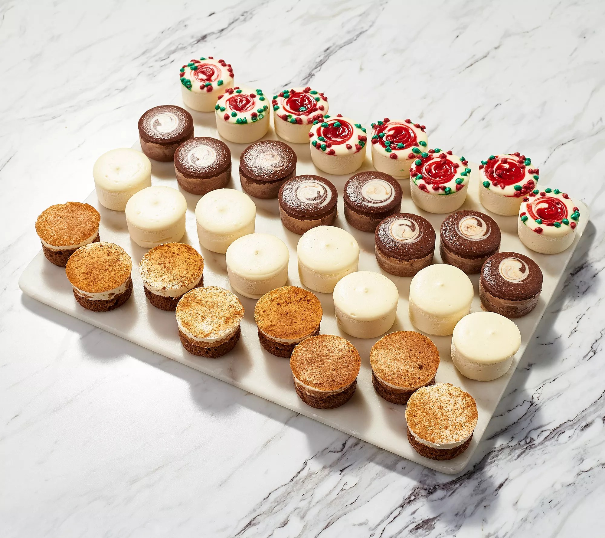 Junior's 32 Holiday Mini Cheesecakes & Layer Cakes Sampler