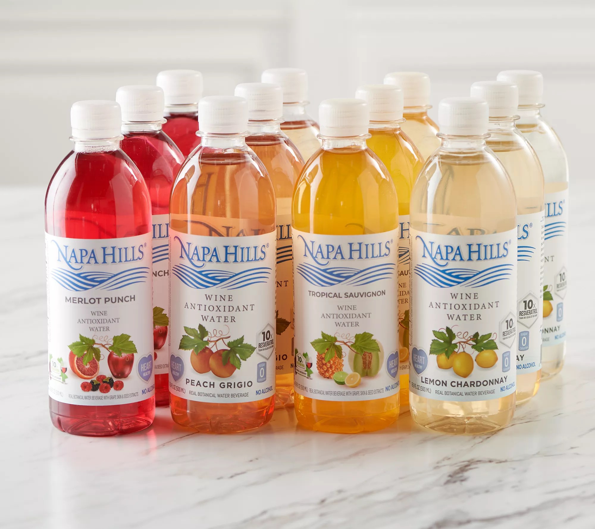 Napa Hills (12) 16.9oz. Bottles of Vineyard Enriched Water