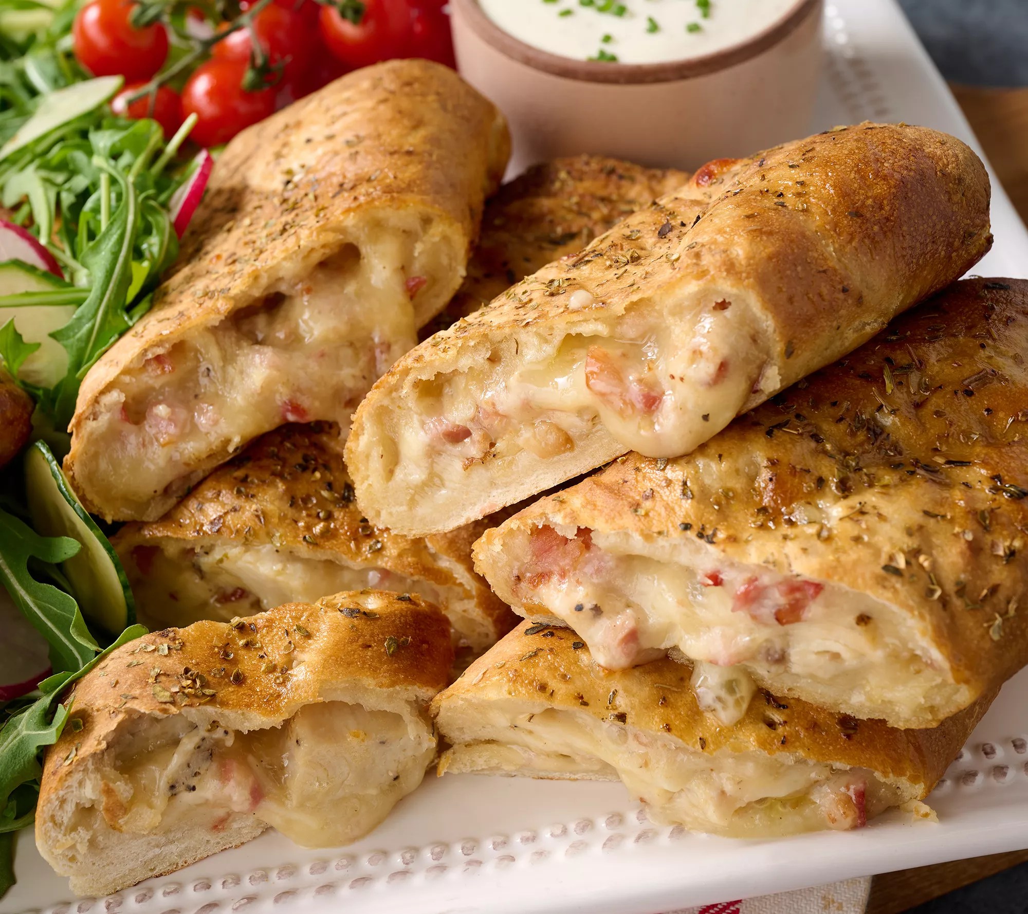 (6) 12oz Pretzel Stromboli AutoDelivery