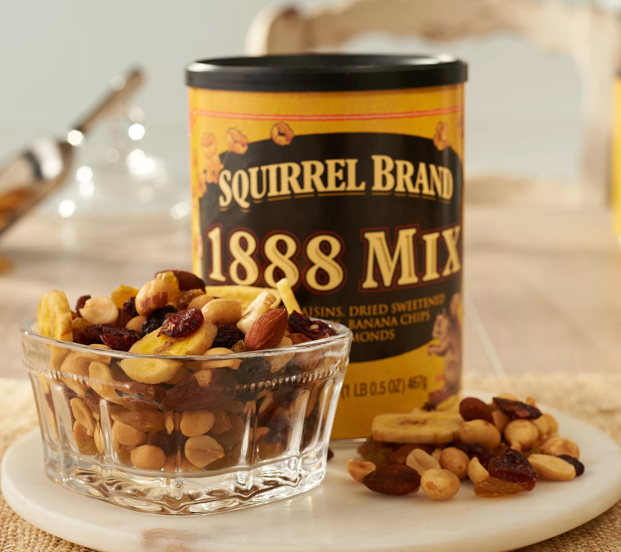 Squirrel Brand (4) 16.5-oz Cans Original 1888 Nut Mix - QVC.com