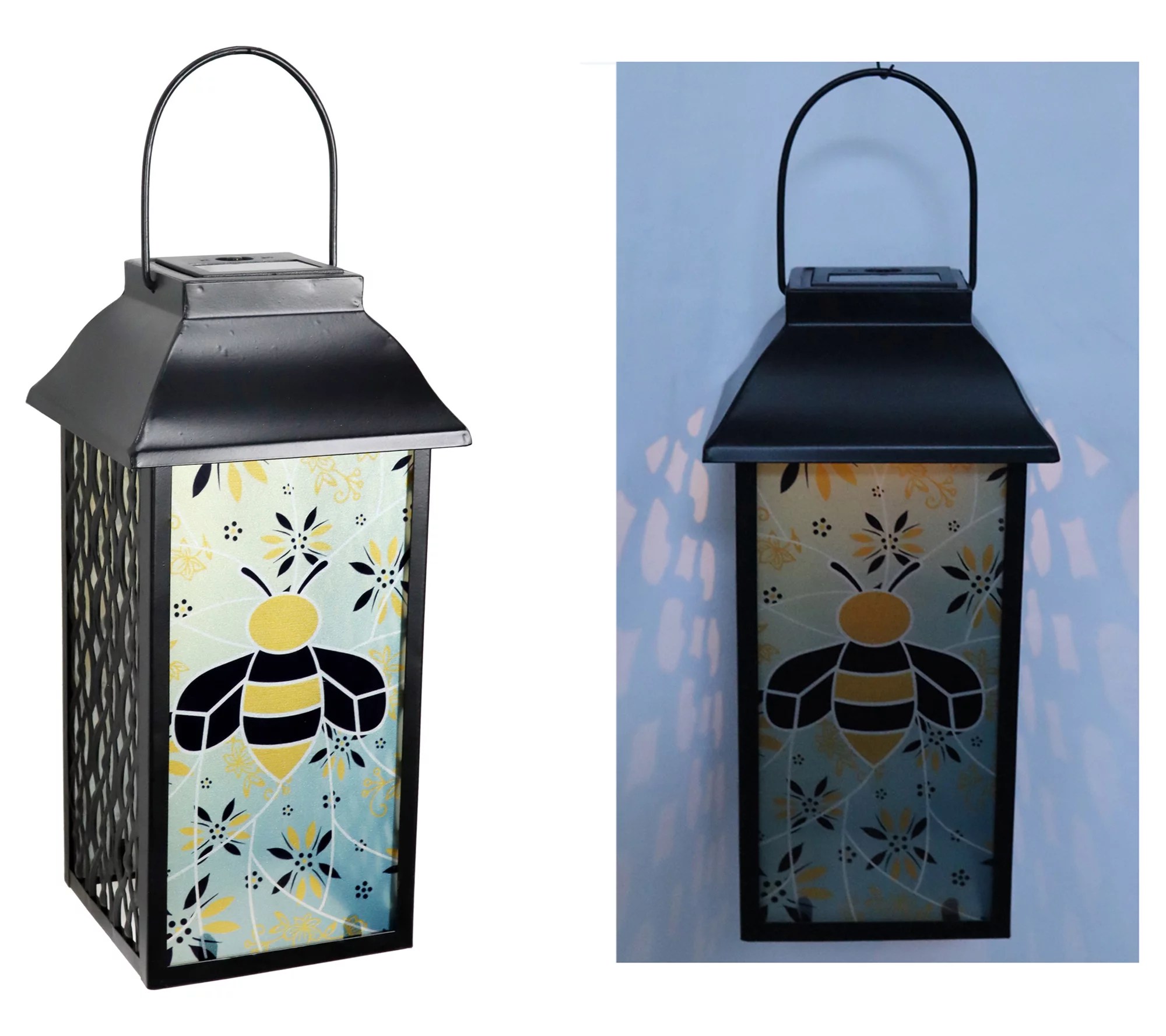 Temptations Outdoor Centertaining 12" Solar Lantern