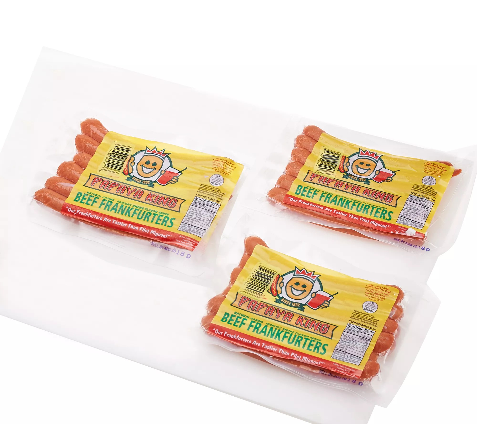 Papaya King (18) 2oz Iconic New York Hot Dogs