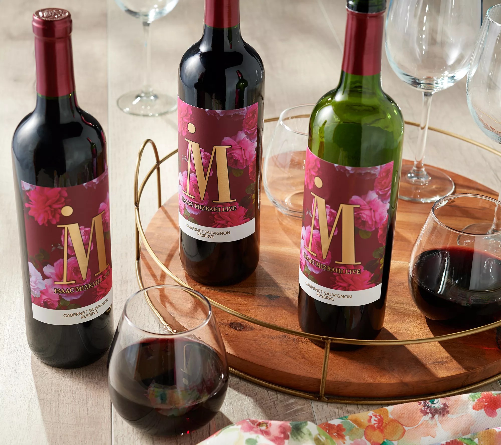 (QVC) Q2 Isaac Mizrahi Live! Reserve Wines 312 Bottle Set by Vintage