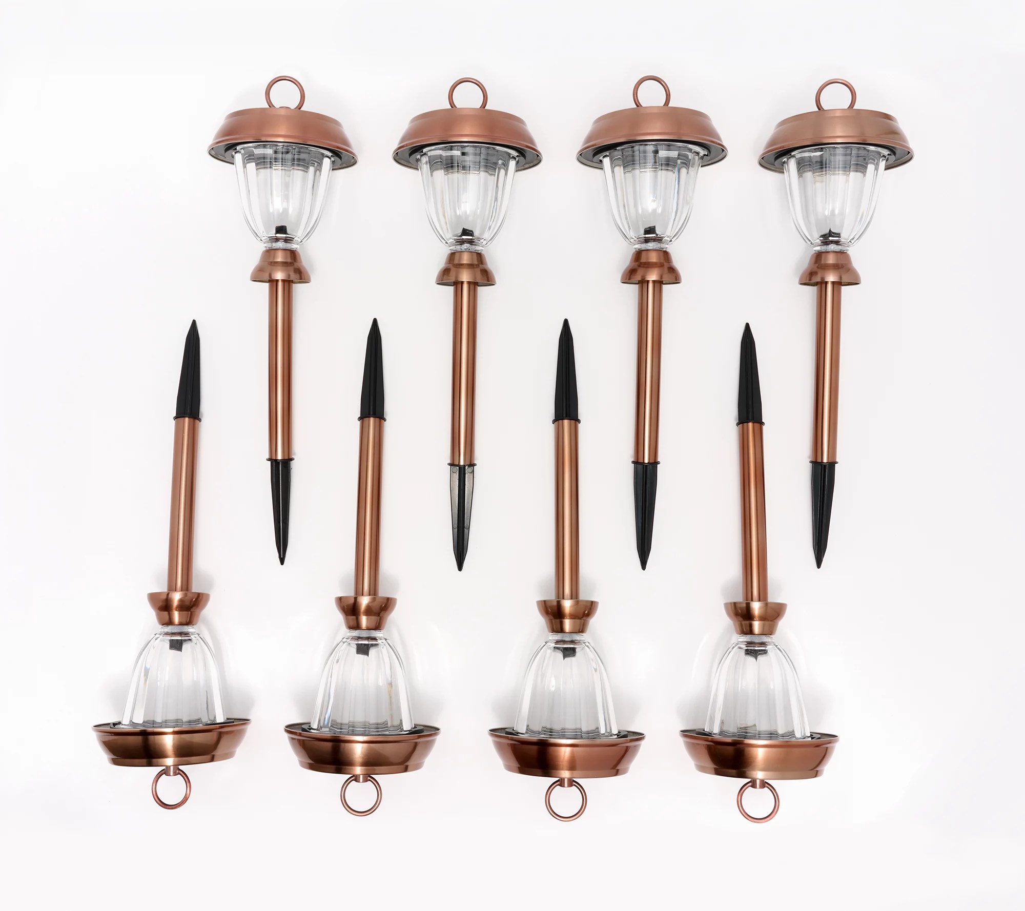 Energizer 8pc. 3in1 Solar Path Lights with Color on Demand