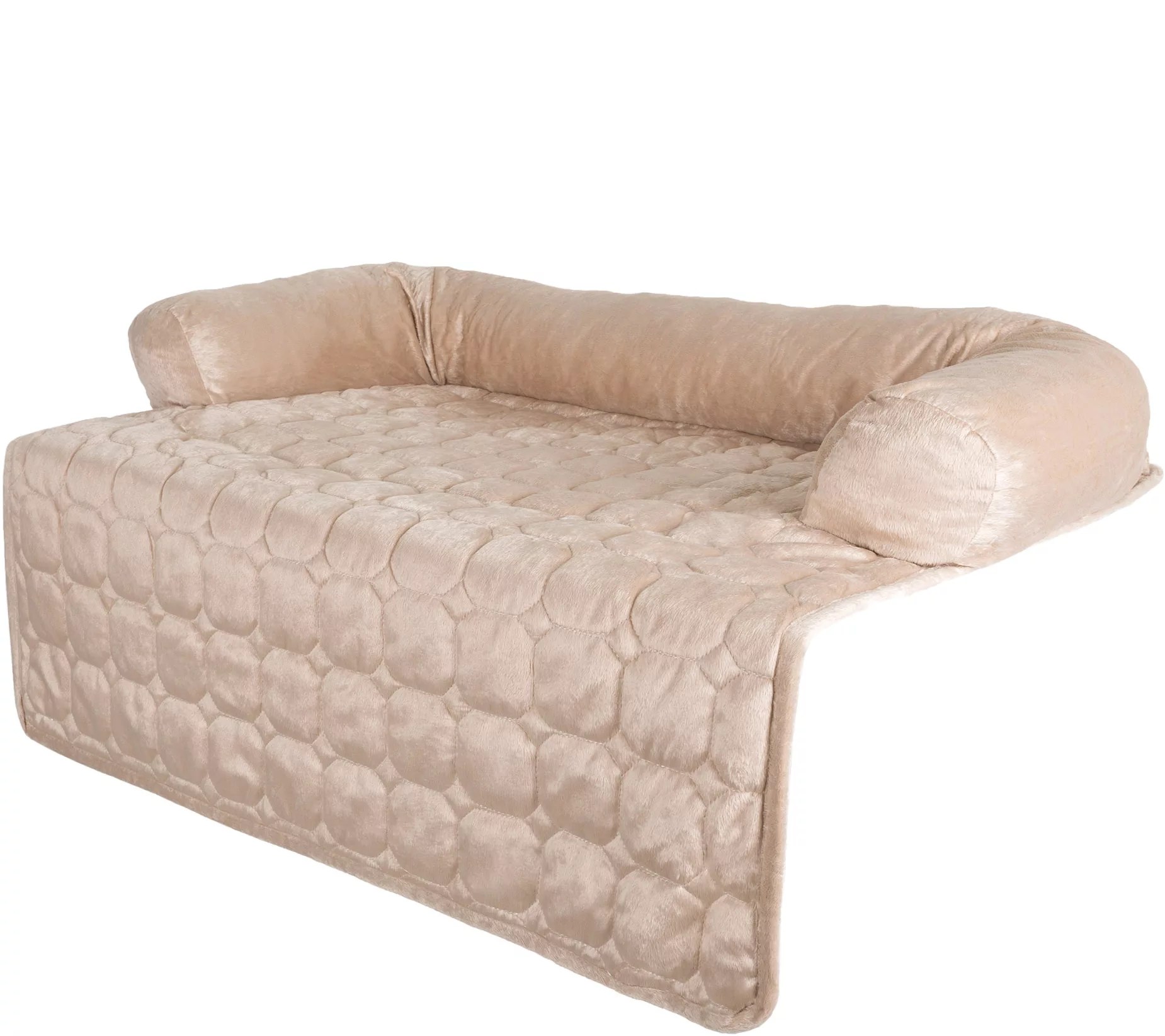 PETMAKER 35" x 35" Furniture Pet Cover with 3Sided Bolster