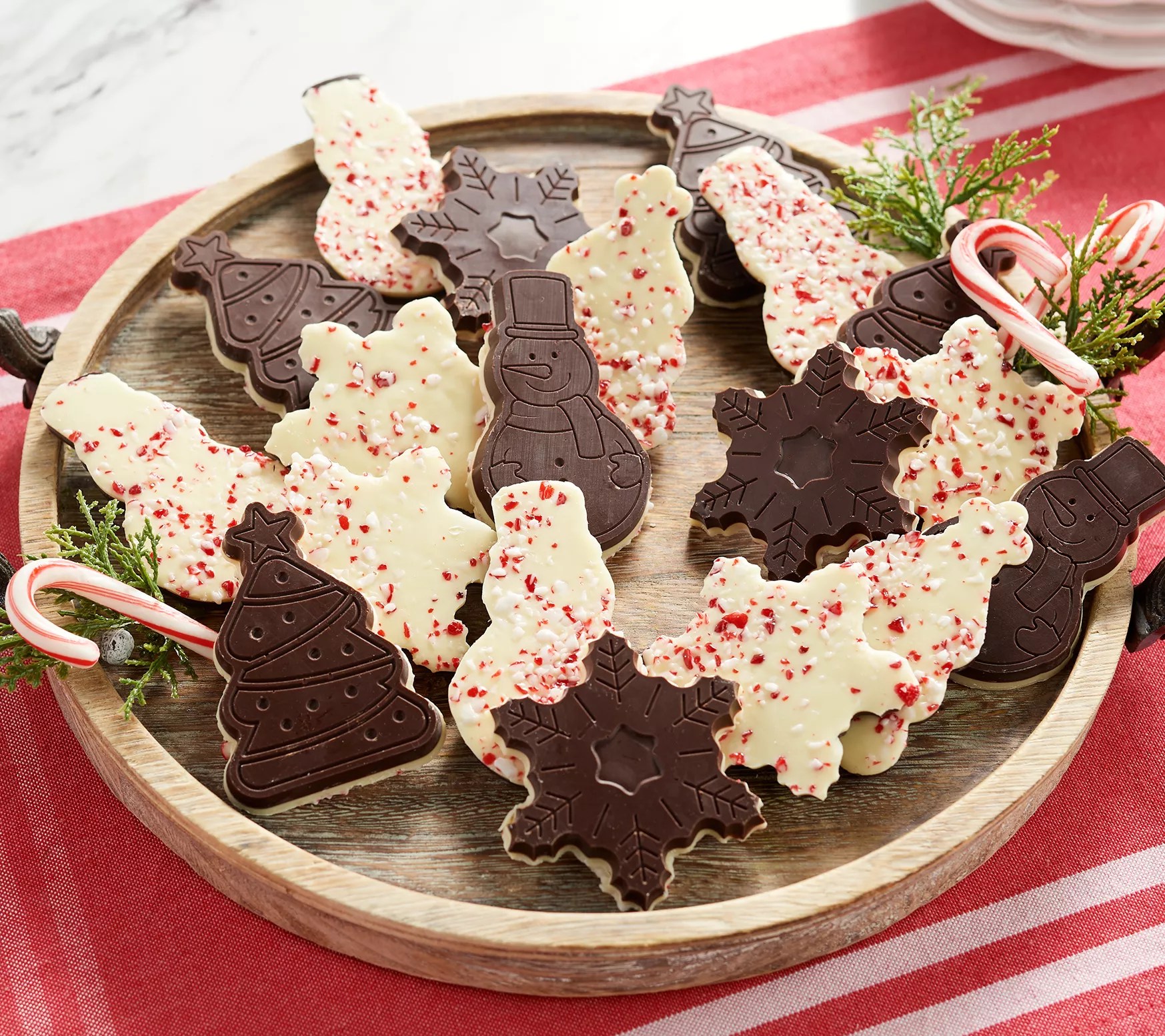 Totally Chocolate 30pc Individually Wrapped Peppermint Bark