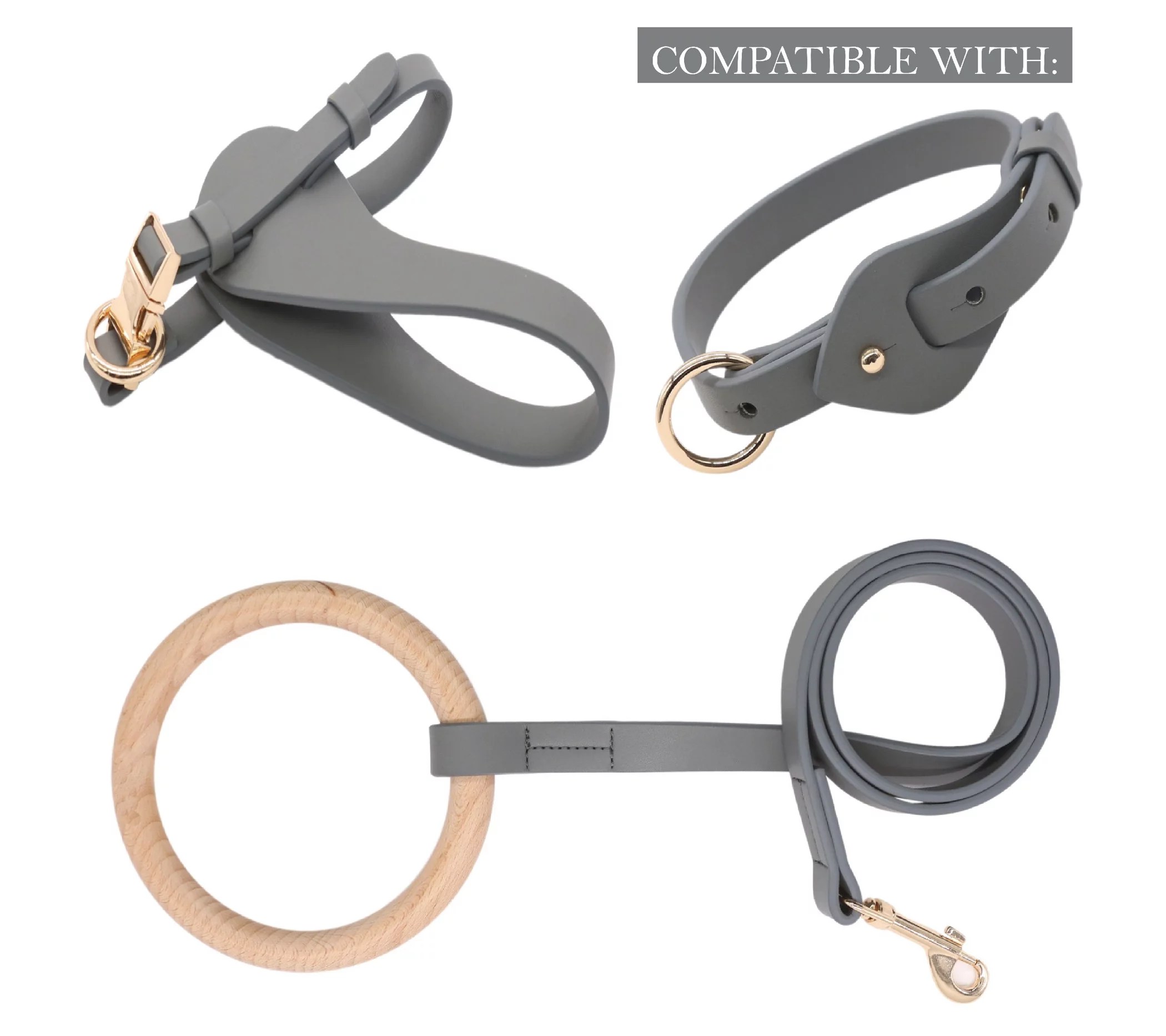 Pet Life 'EverCraft' Boutique Series Leather Dog Harness