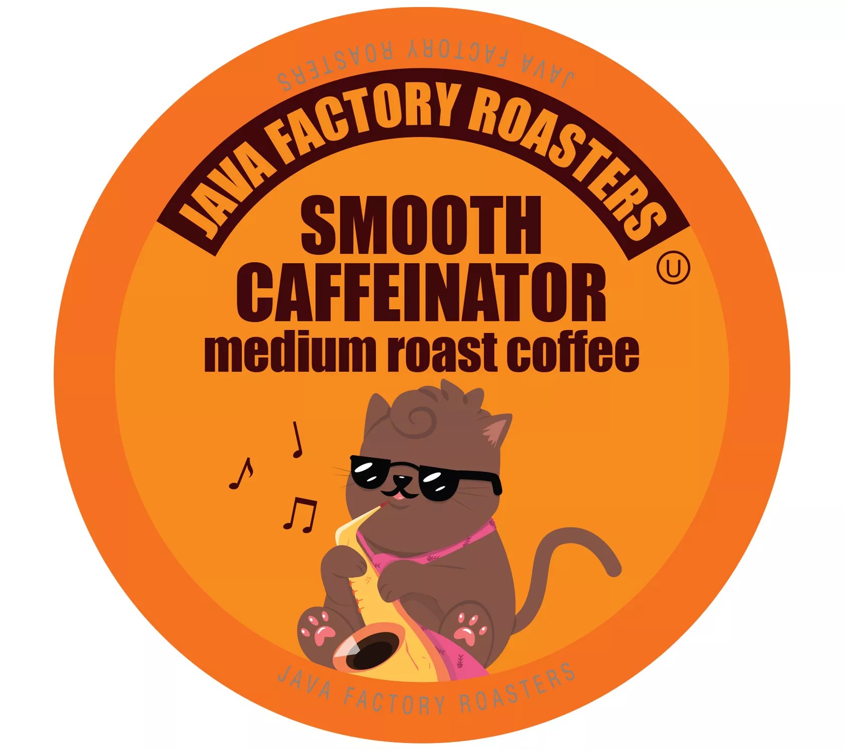 Java Factory Roasters 40Count Smooth Caffeinator Coffee Pods