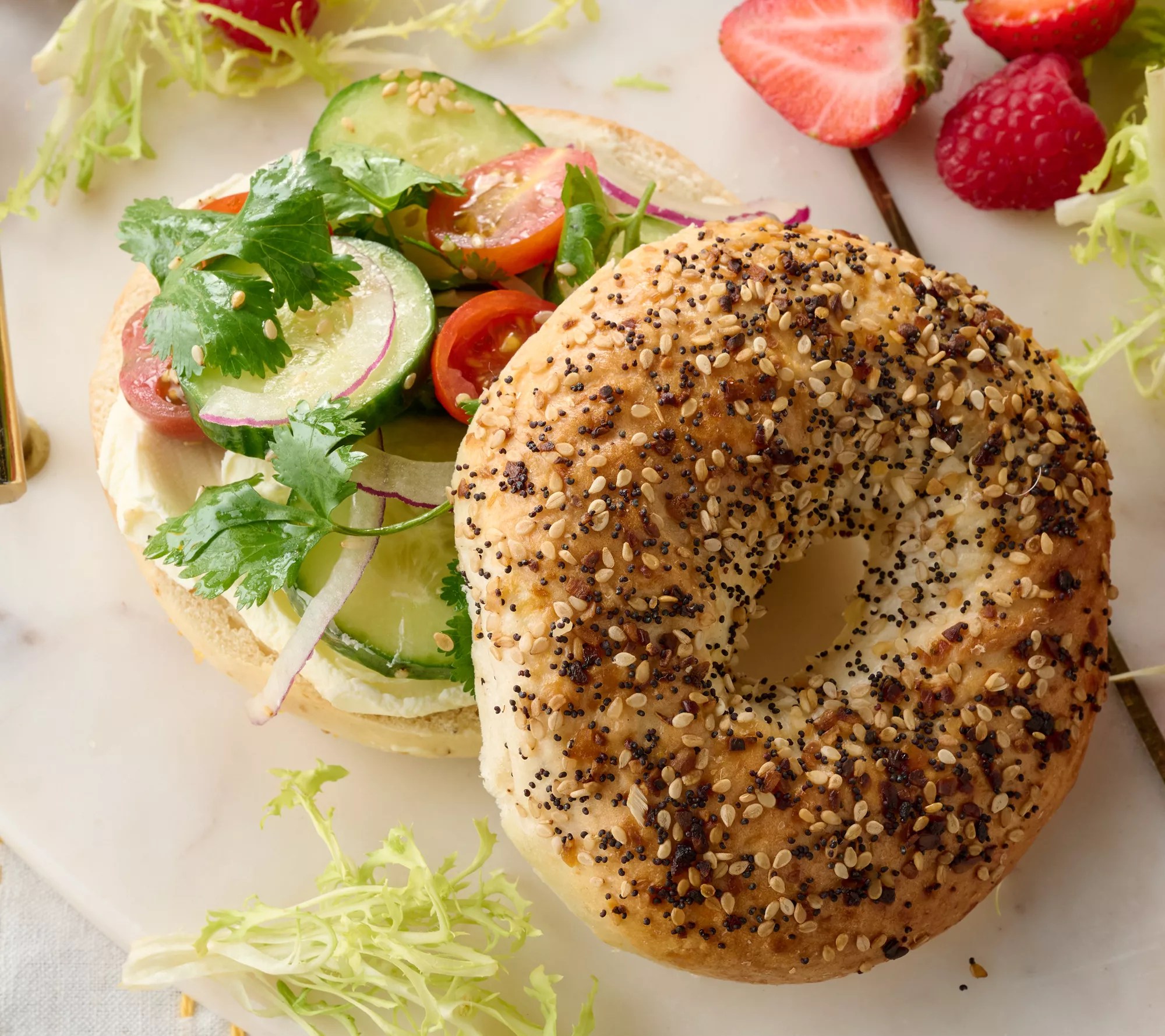 Just Bagels (24) 4oz New York City Kettle Boiled Bagels