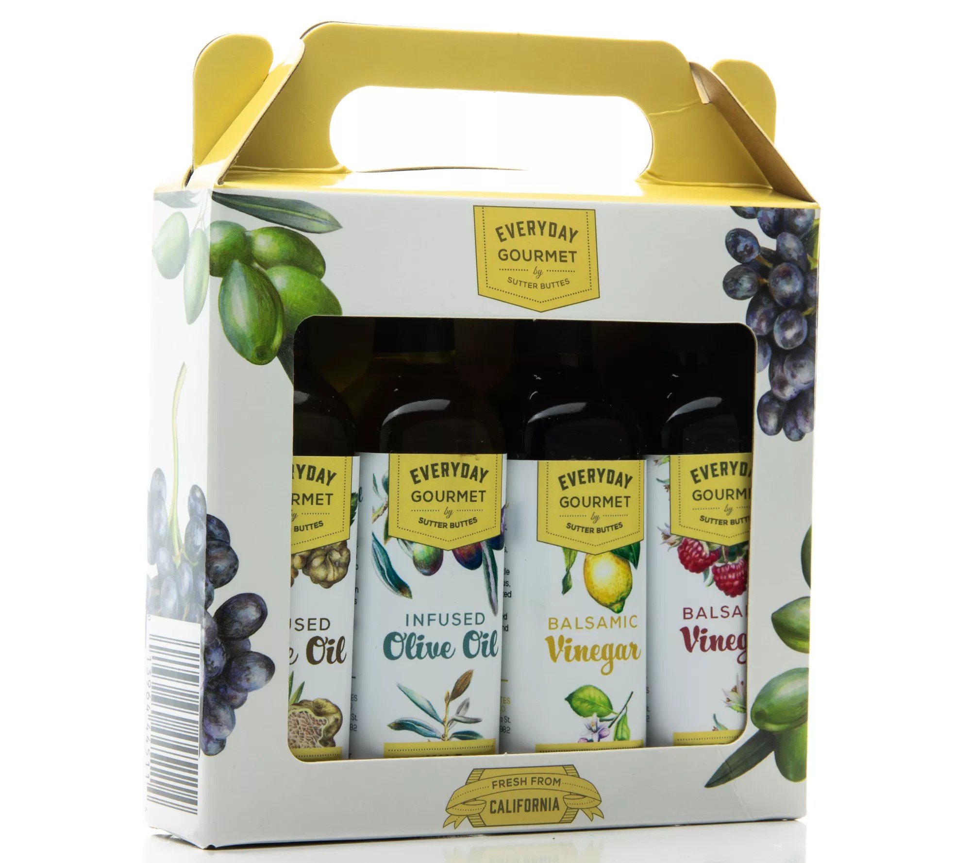 Sutter Butters Set of 4 Everyday Gourmet Oil &Vinegar Sampler