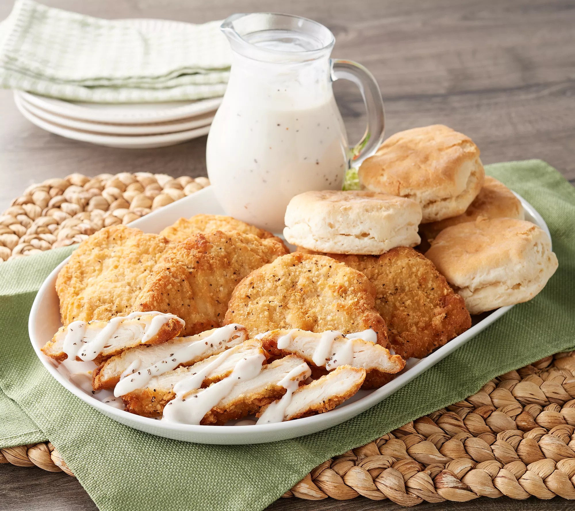 Heartland Fresh (12) 5oz Chicken Fried Chicken AutoDelivery