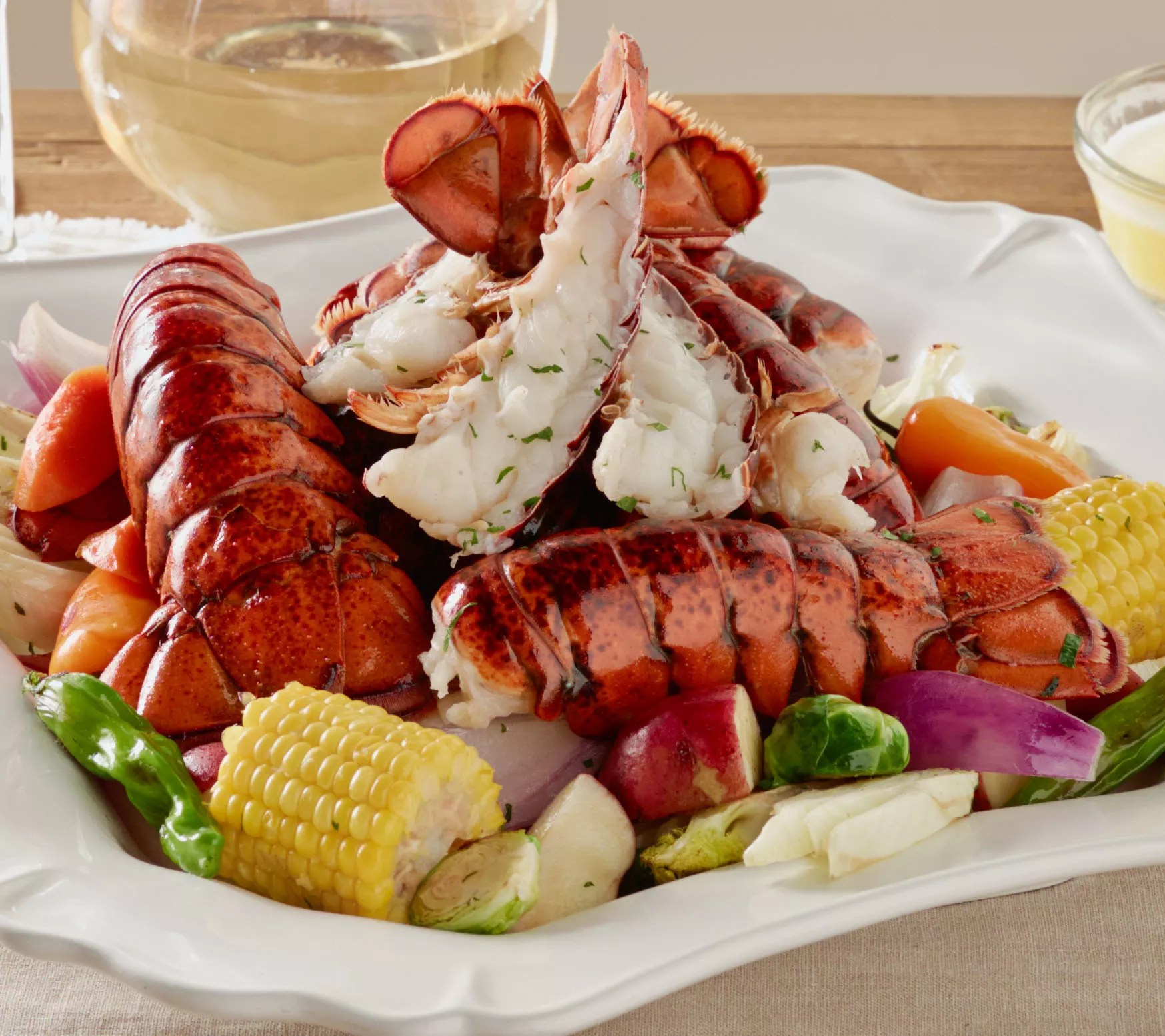 Greenhead Lobster (12) 45oz Lobster Tails w/ 1lb Butter