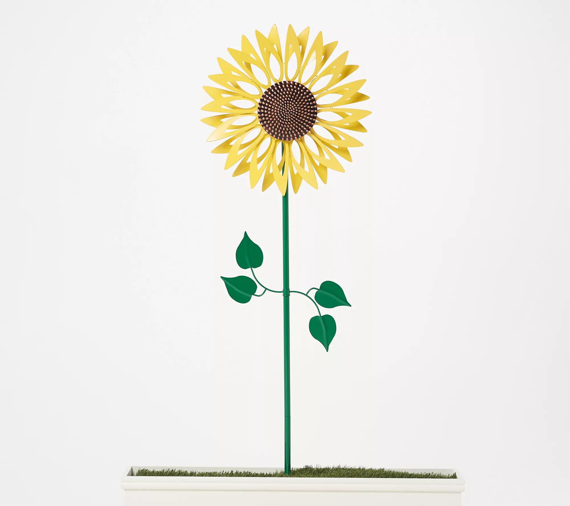 Exhart Oversized 24" Sunflower Wind Spinner