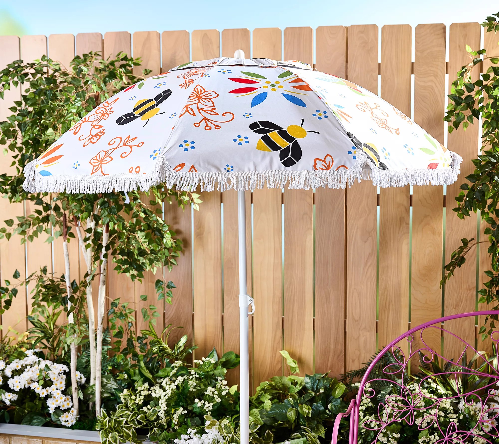 Temptations Outdoor Centertaining 6' Patio Umbrella