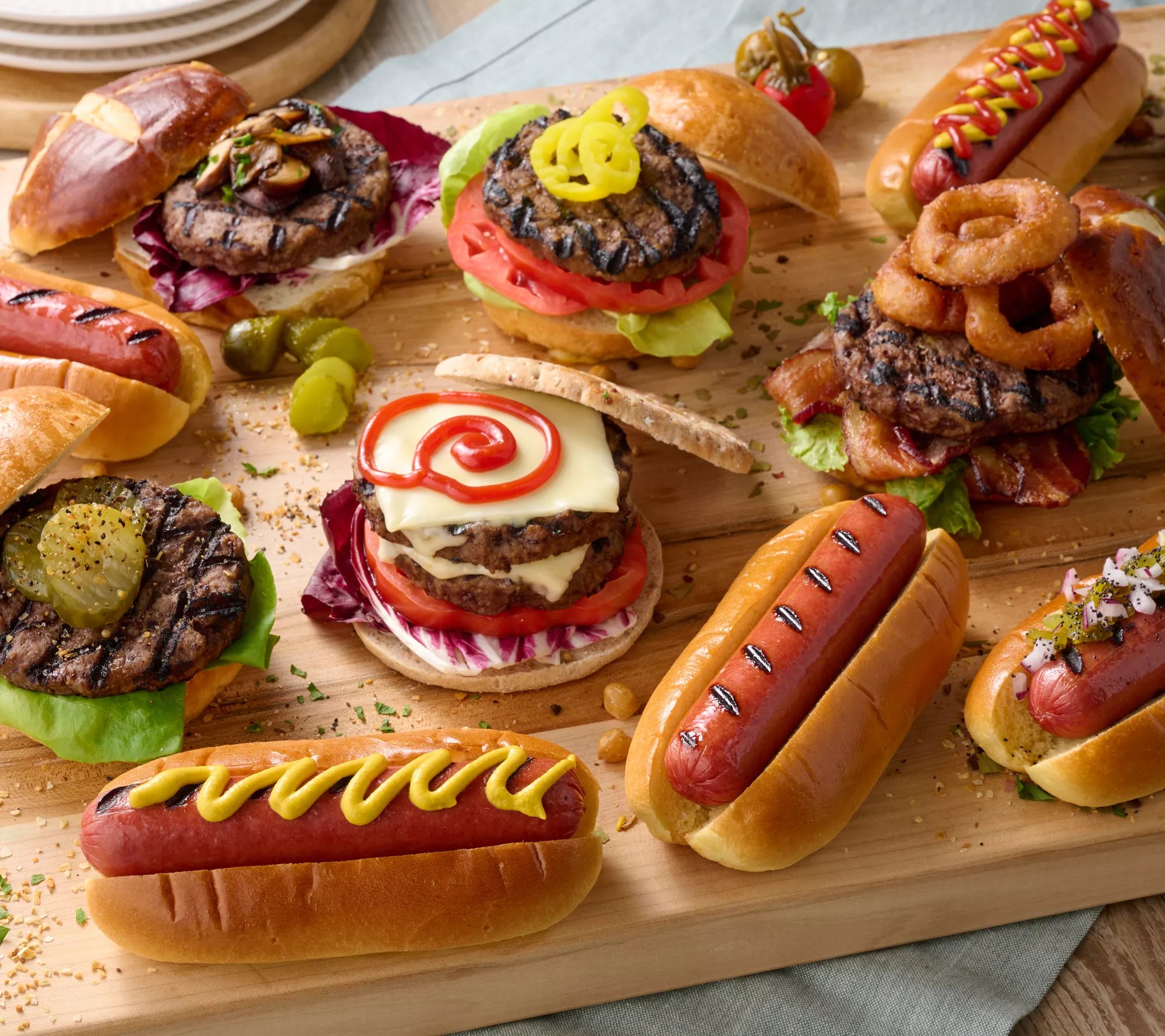Kansas City Steak Co. 12ct Steakburgers & 12ct Hot Dogs